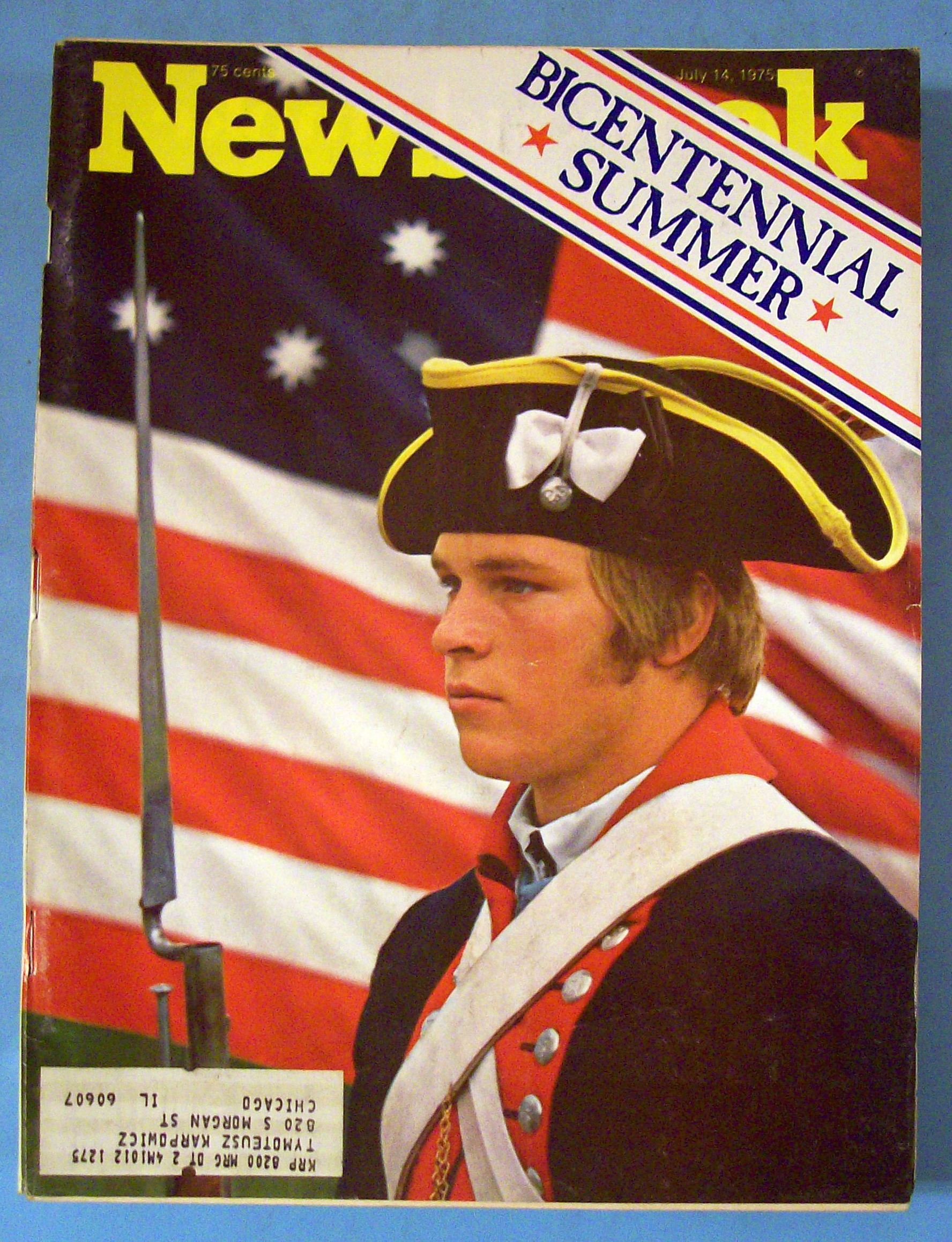 Newsweek Magazine July 14, 1975 Bicentennial Summer