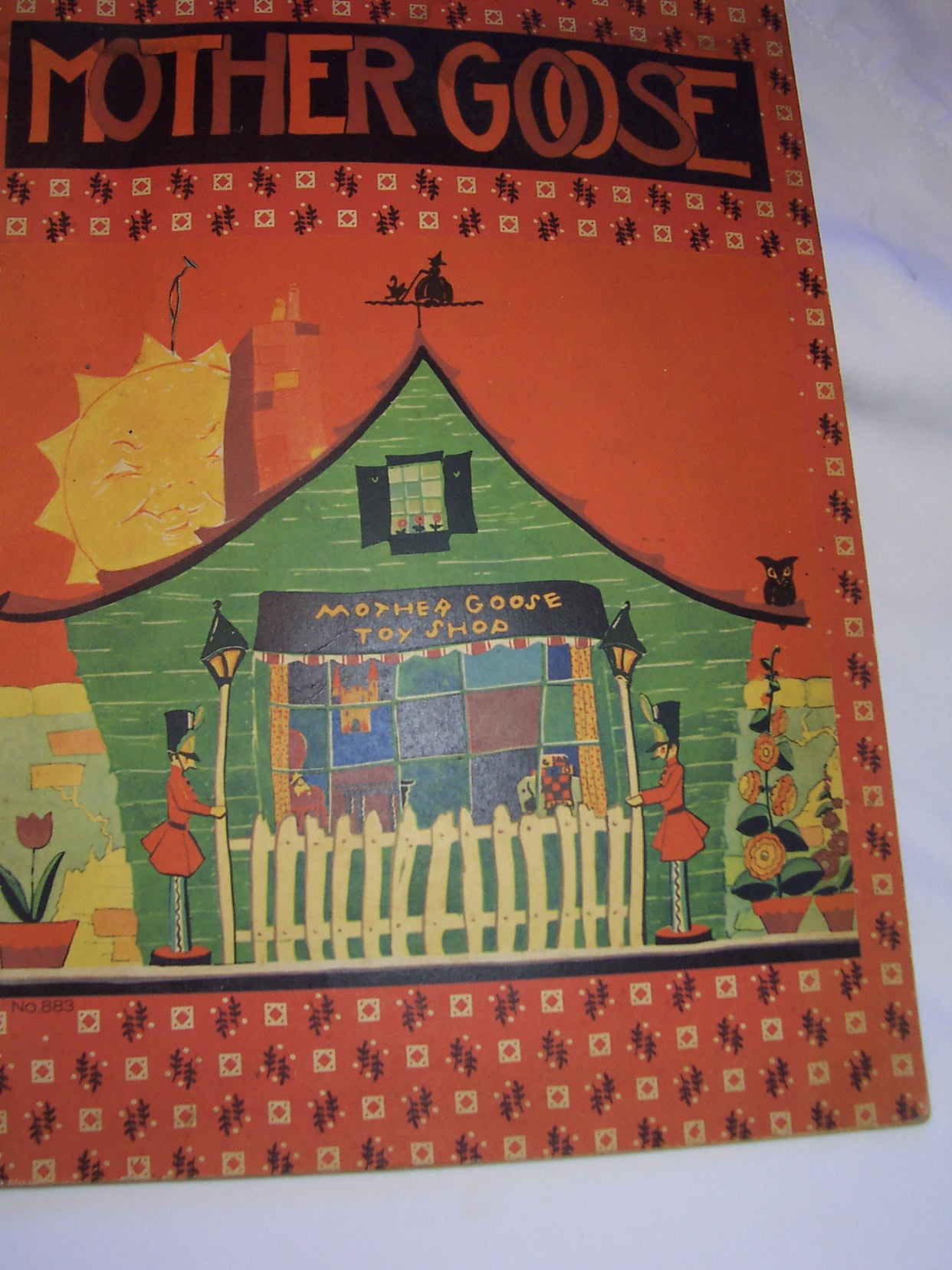 Mother Goose Book Saalfield 1932
