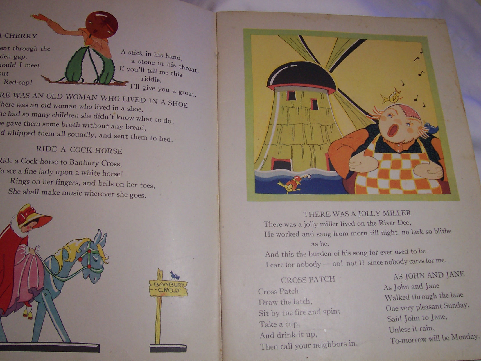 Mother Goose Book Saalfield 1932