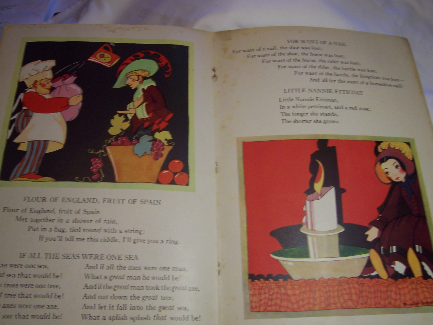 Mother Goose Book Saalfield 1932