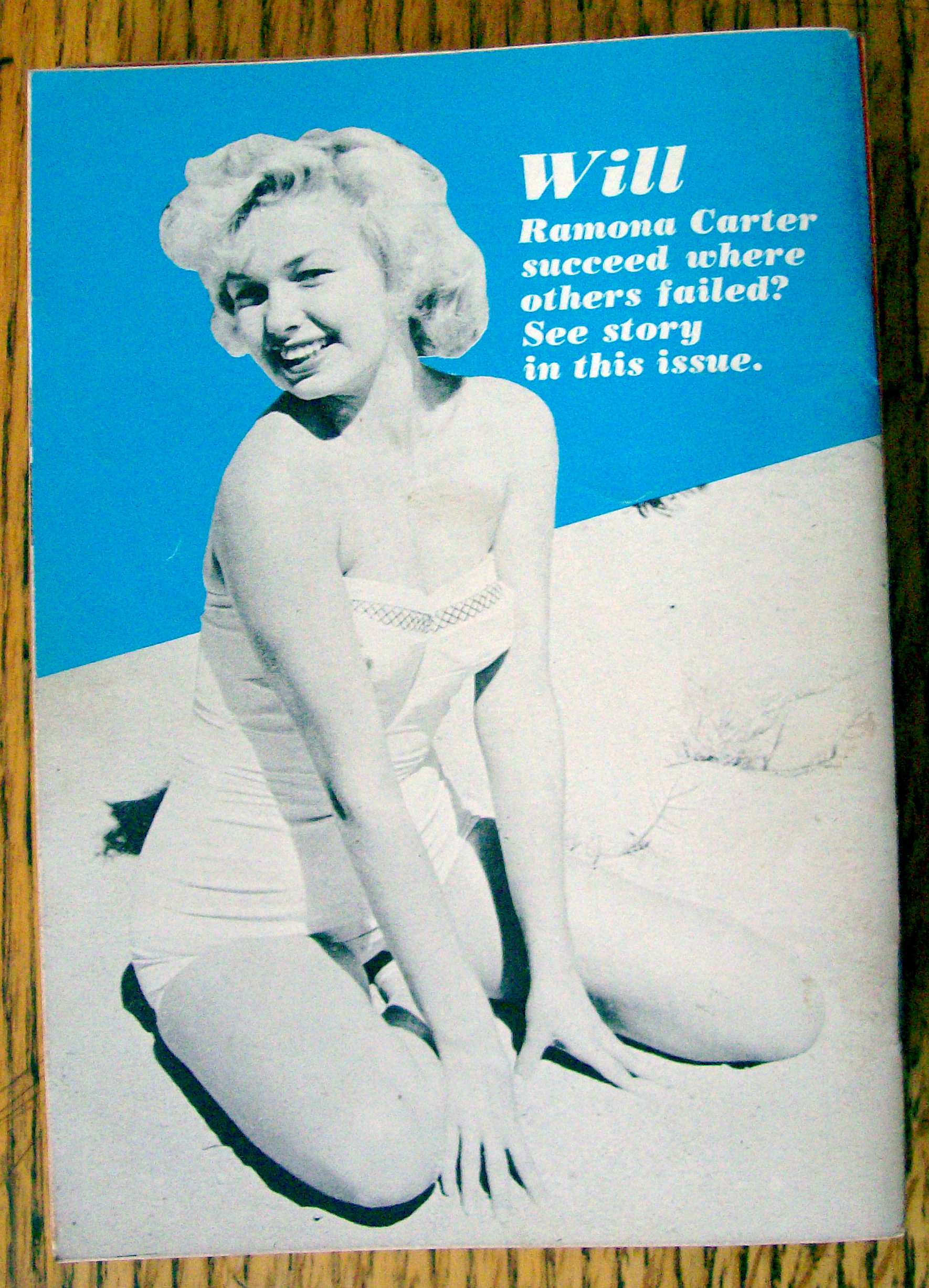 Bold Magazine October 1957 Barbara Thomason