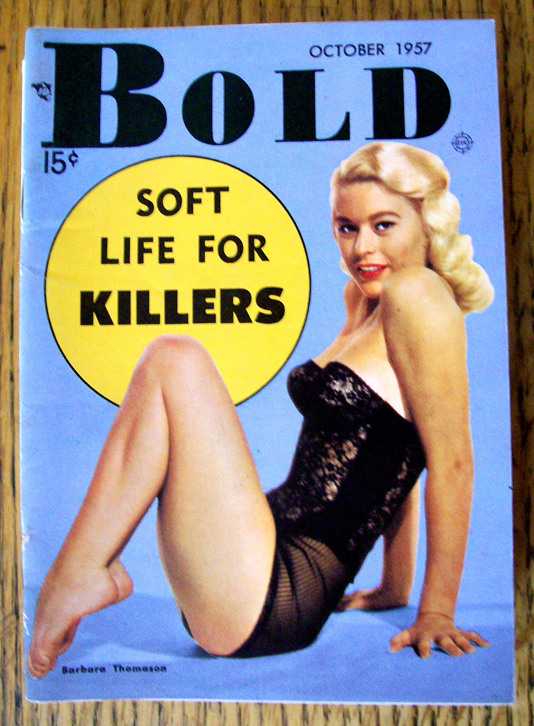 Bold Magazine October 1957 Barbara Thomason
