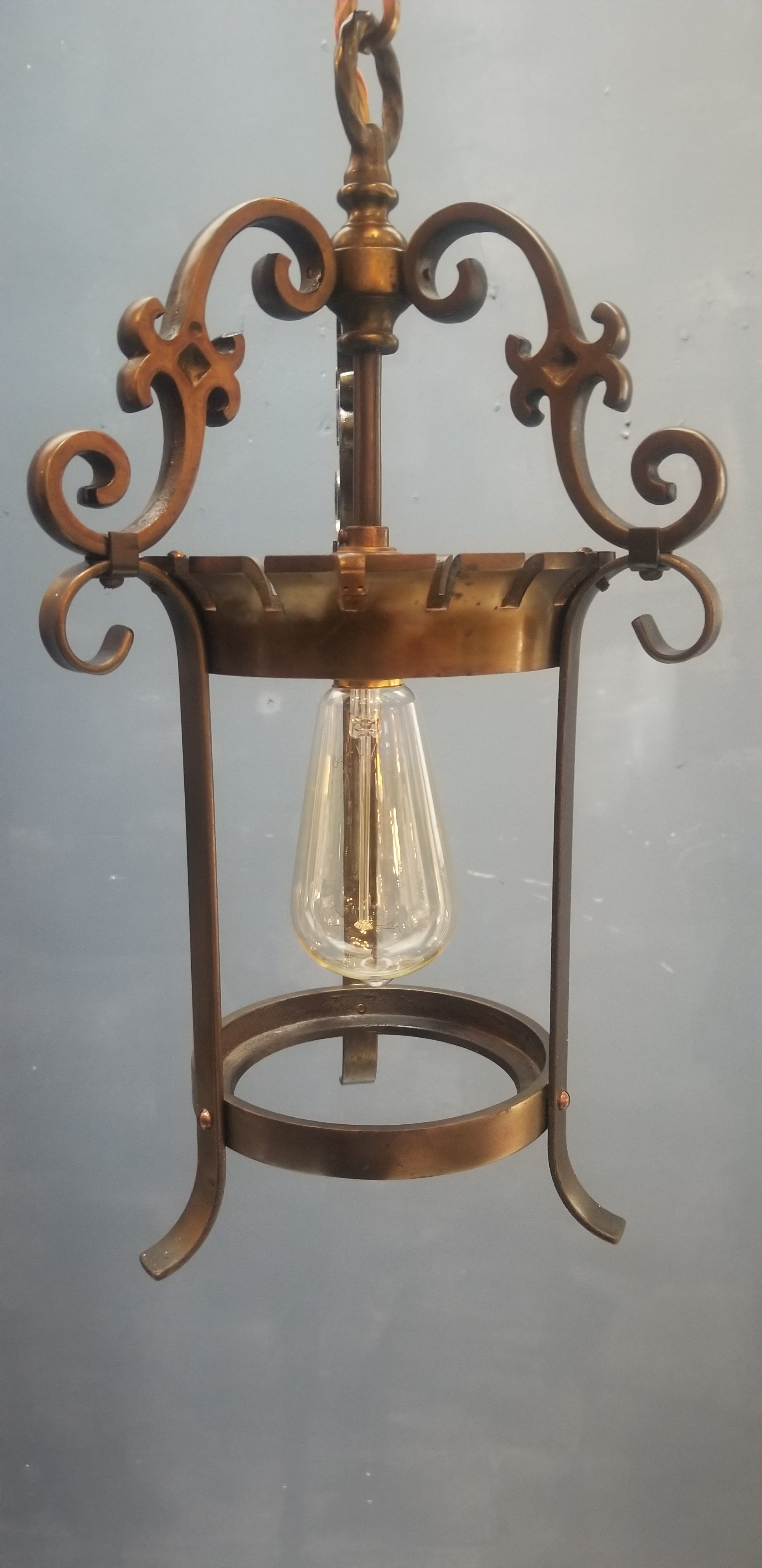 Brass Foyer fixture