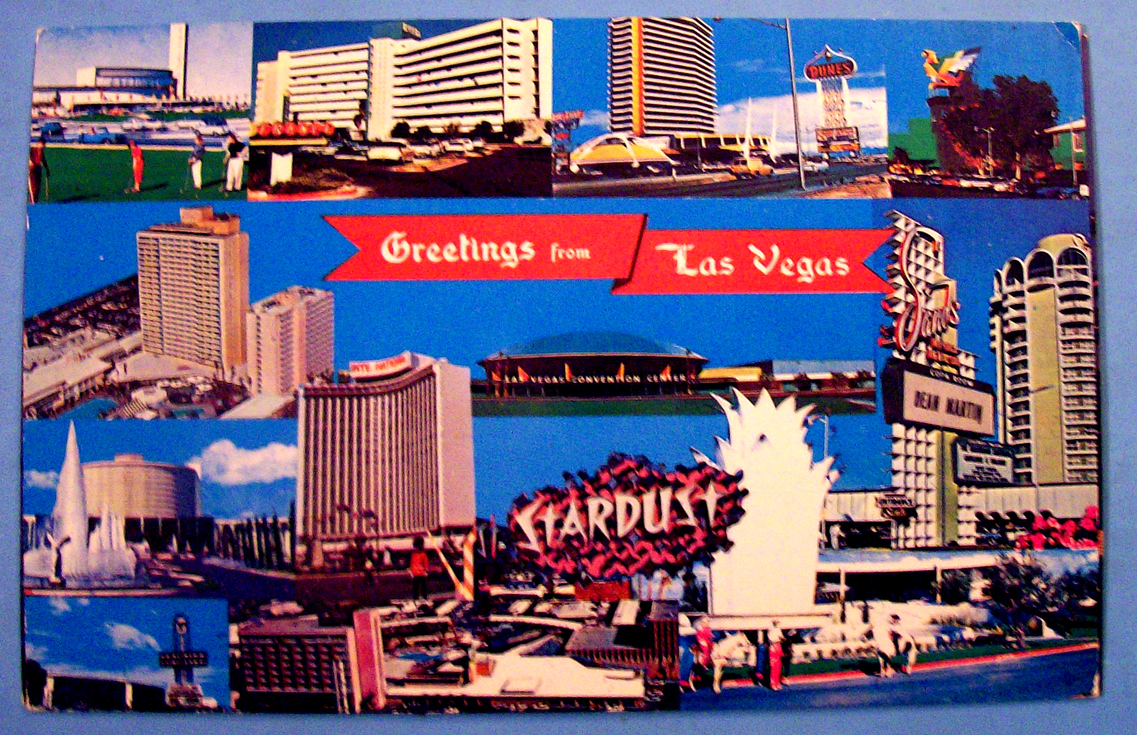 The Strip Hotels, Las Vegas Postcard