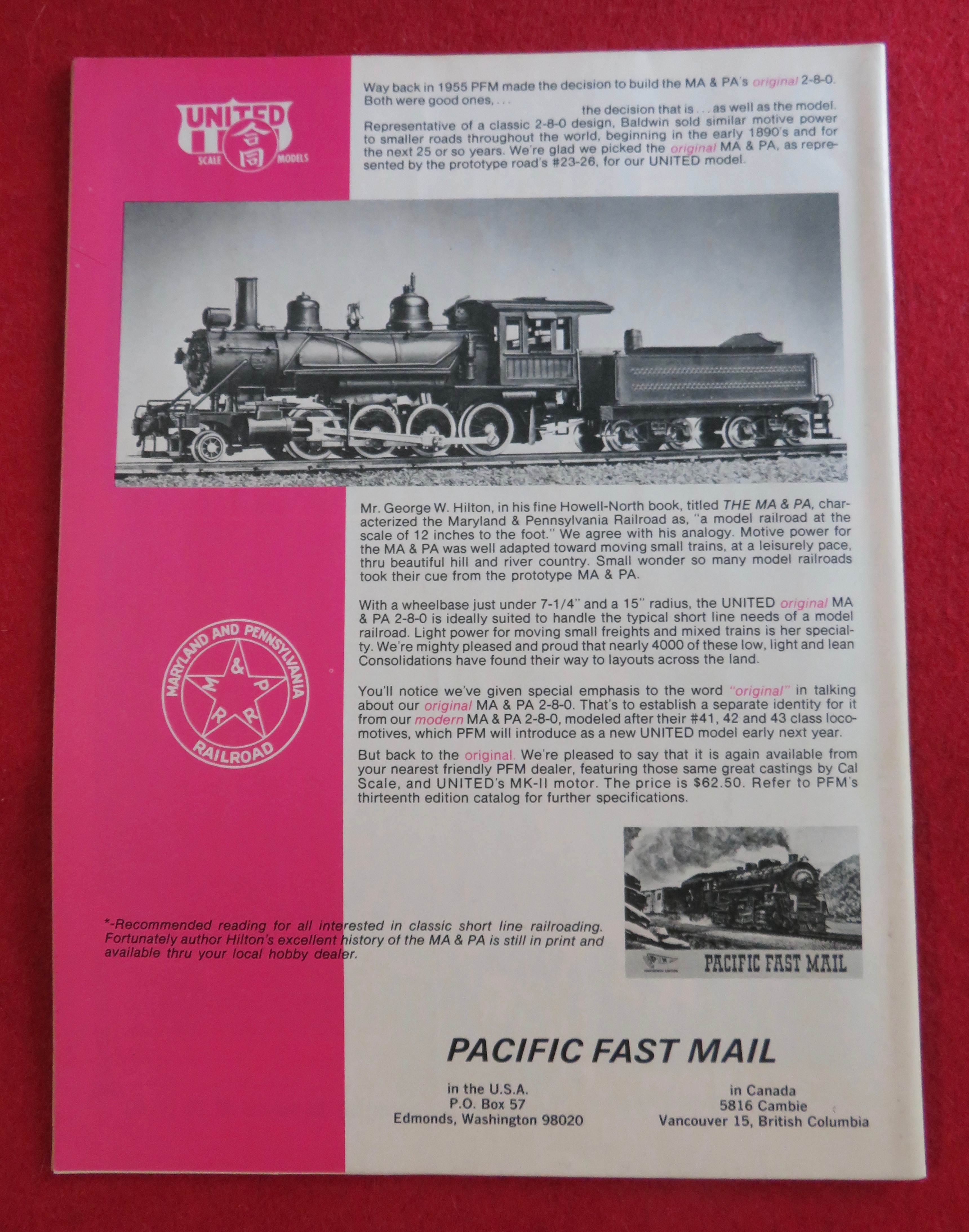 Railroad Model Craftsman Magazine August 1970