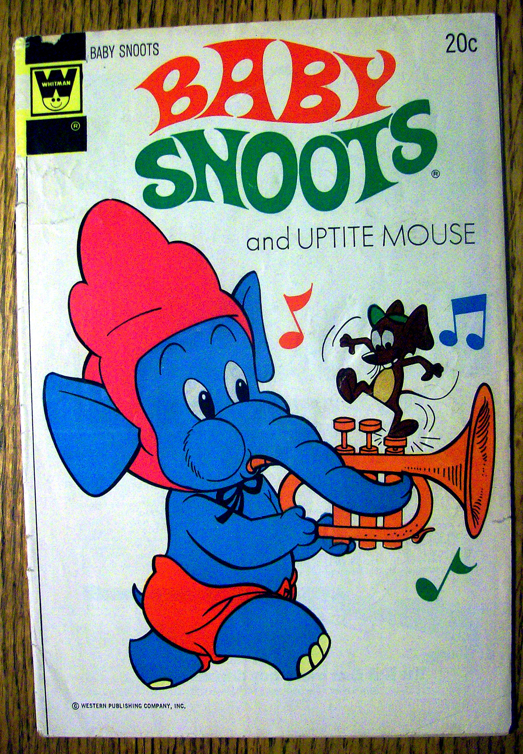 Baby Snoots & Uptite Mouse Comic #13-1973