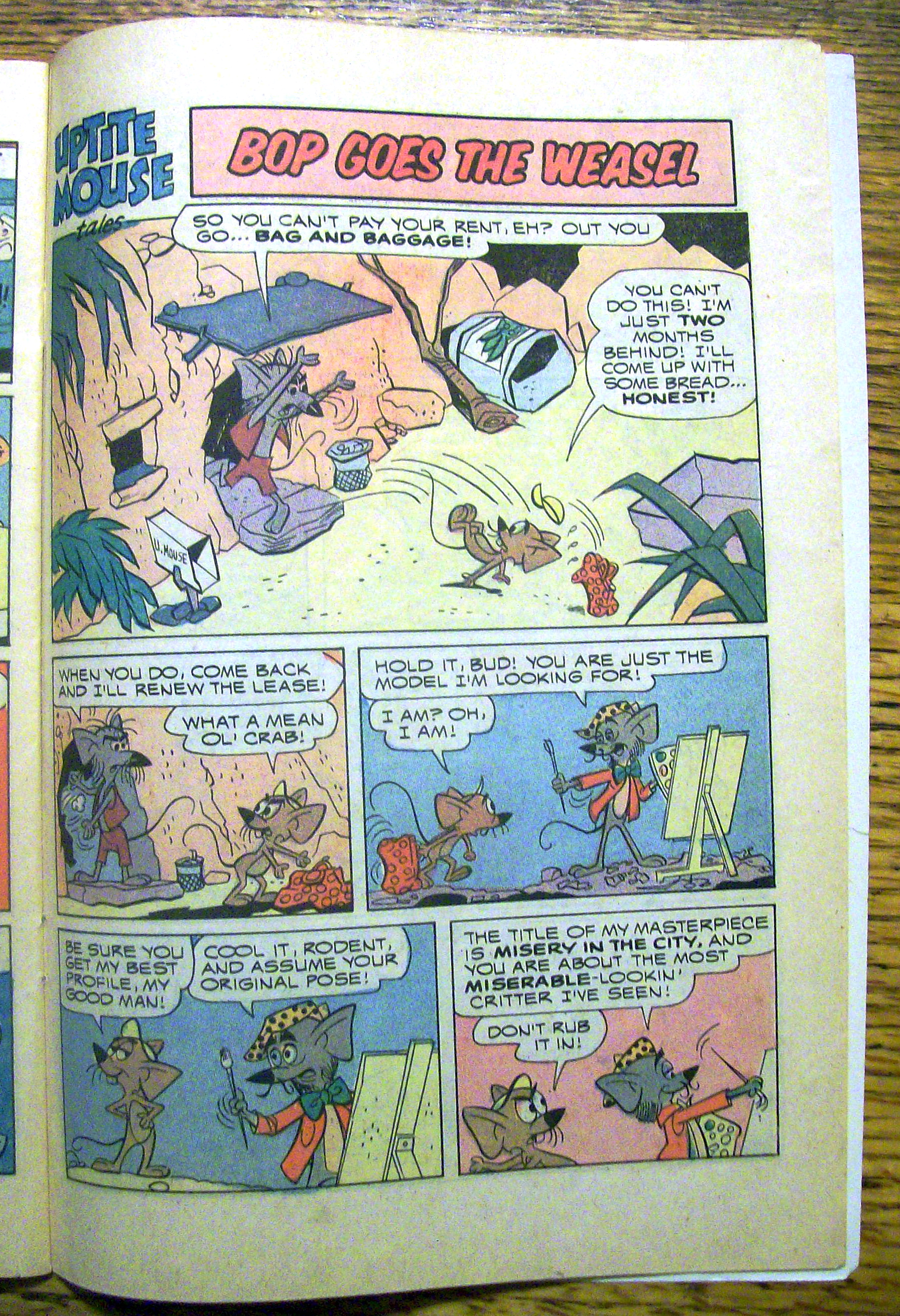 Baby Snoots & Uptite Mouse Comic #13-1973
