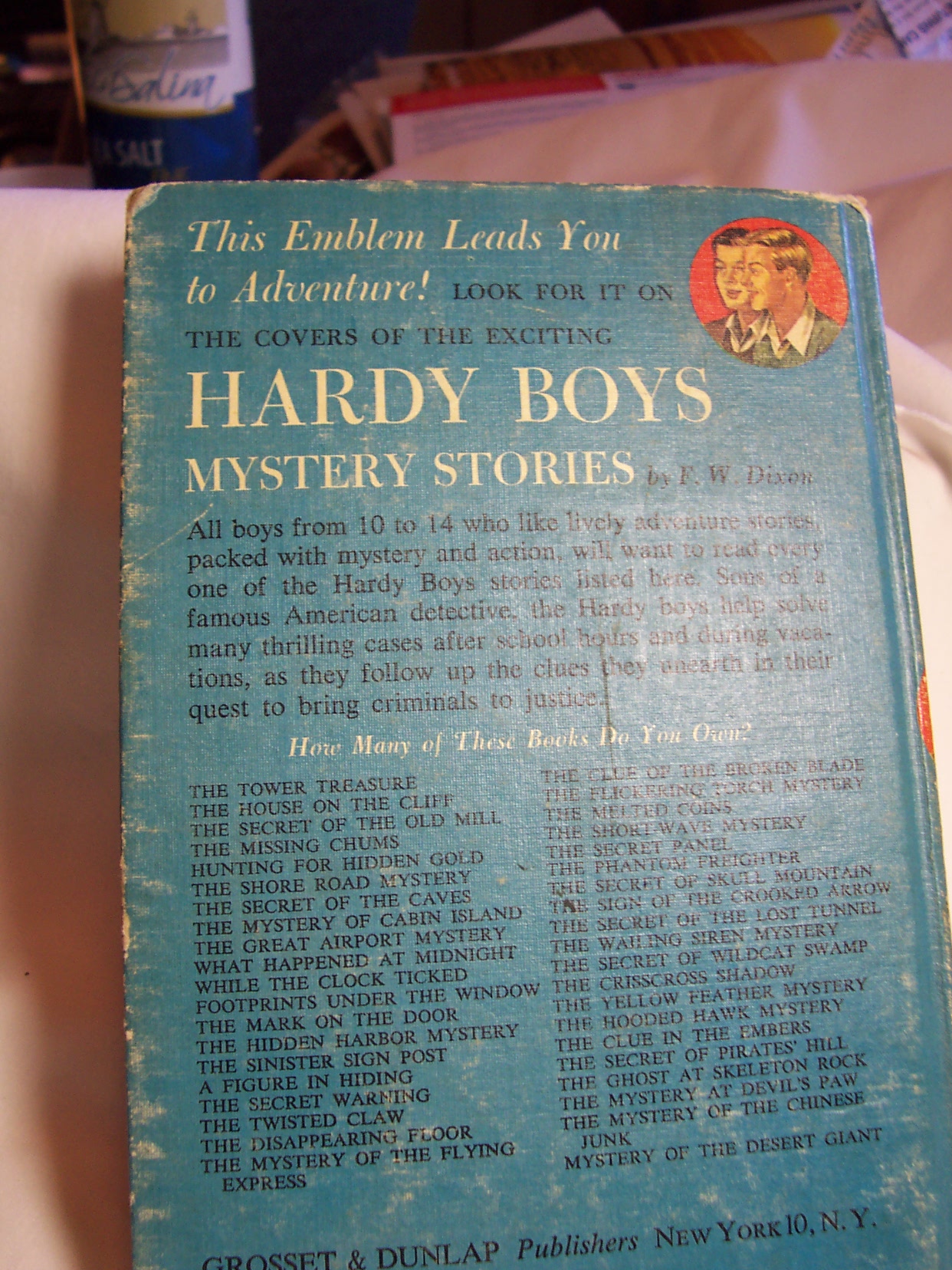 Hardy Boys Secret of the Caves Franklin W Dixon 1929
