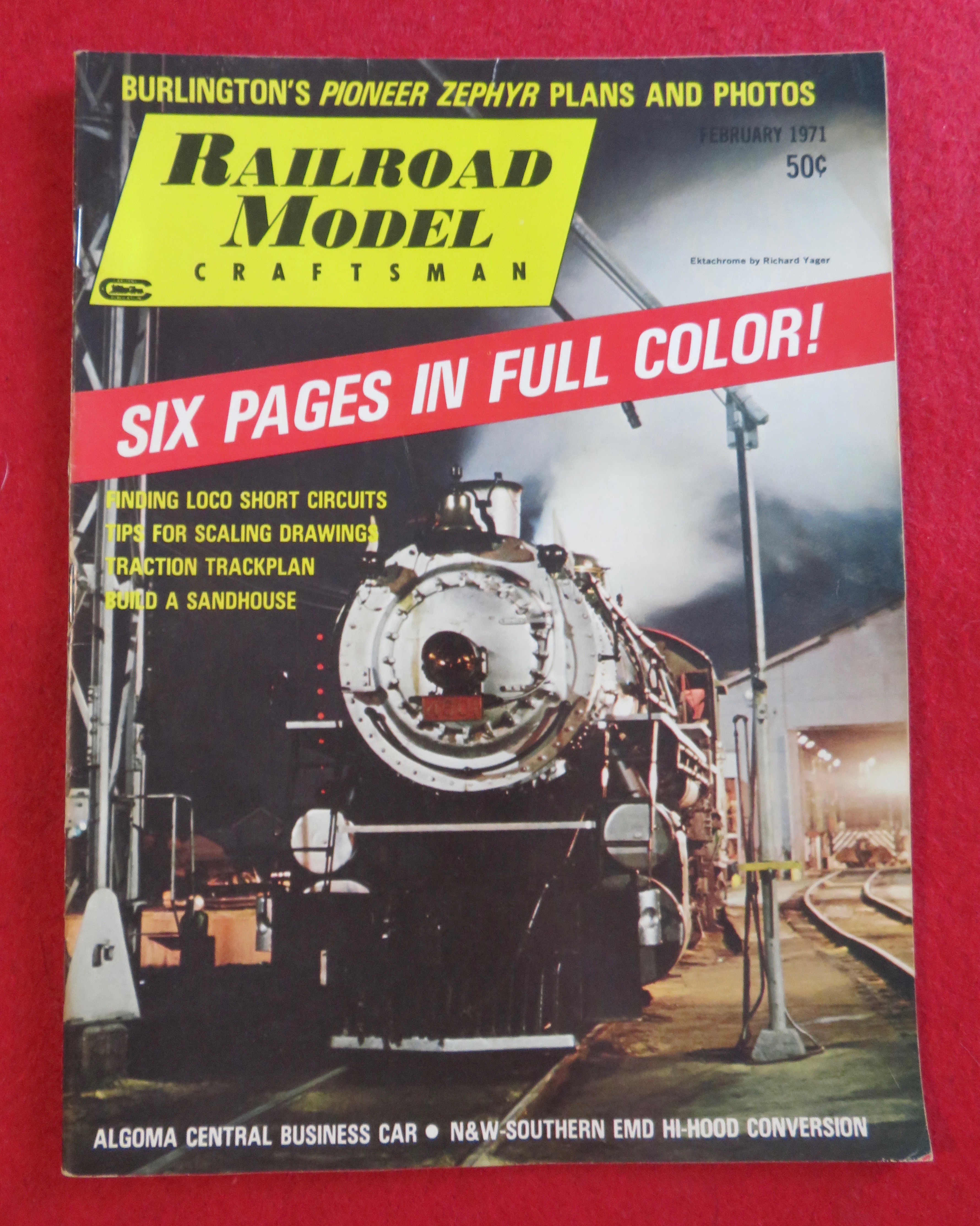 Railroad Model Craftsman Magazine February 1971
