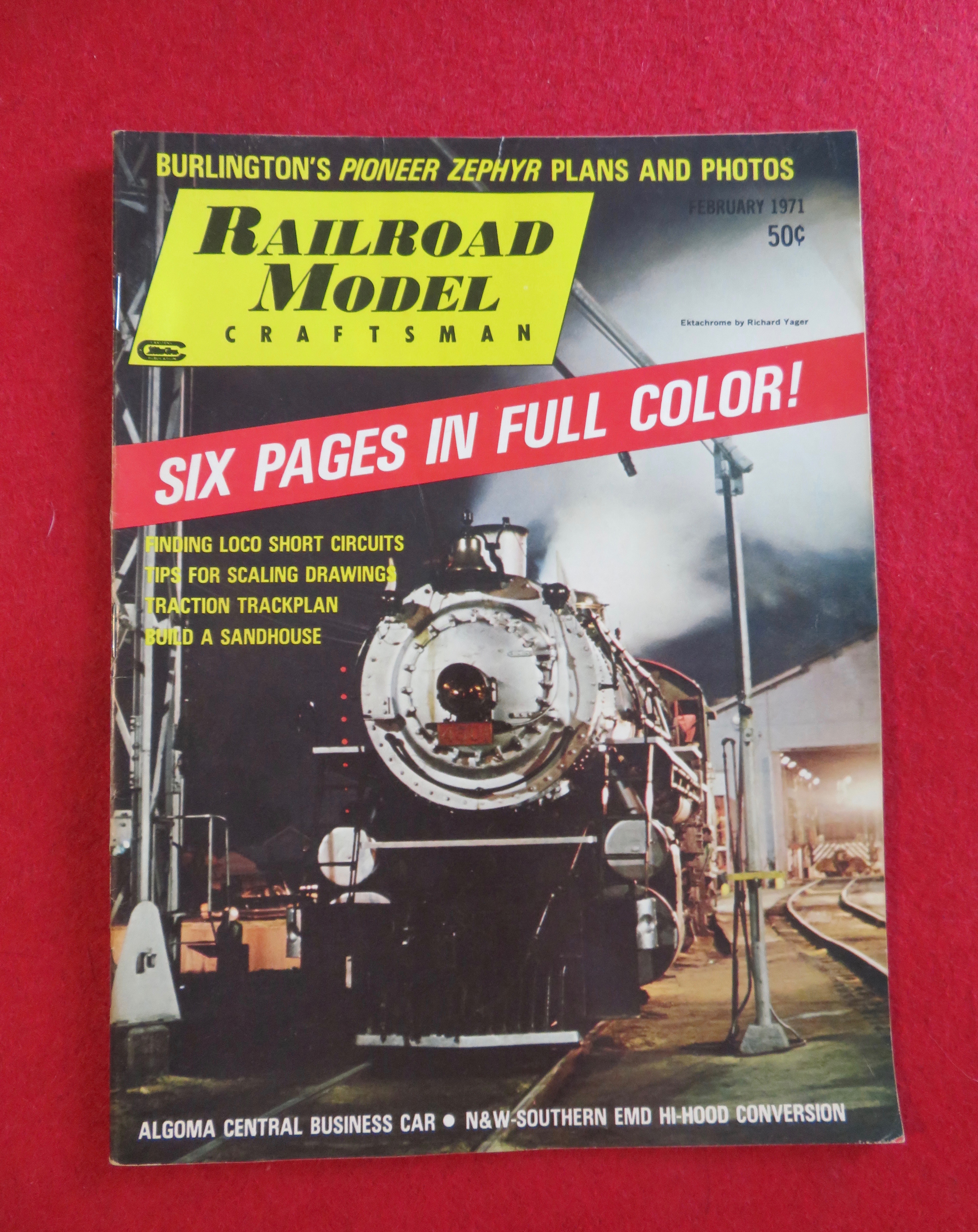 Railroad Model Craftsman Magazine February 1971