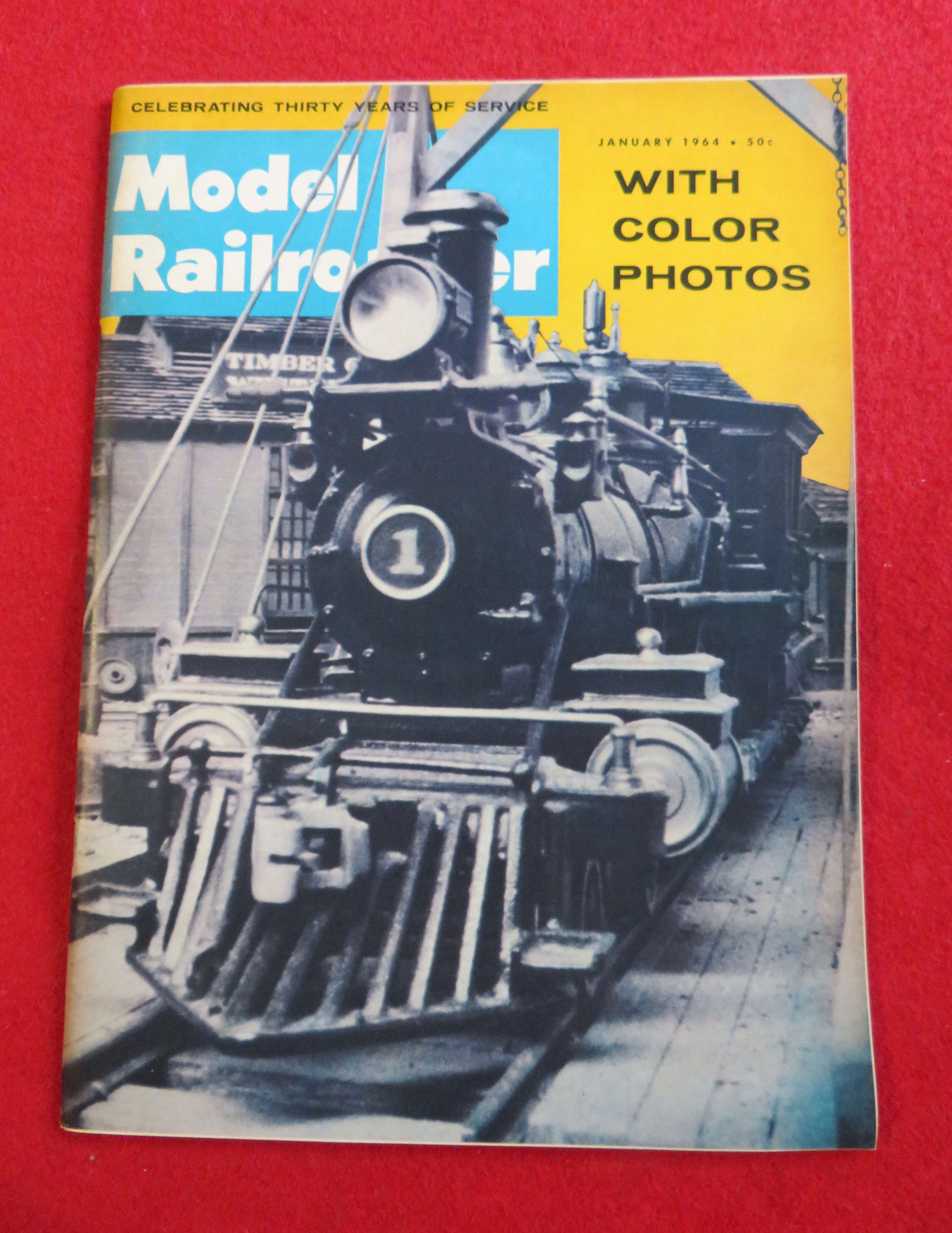 Model Railroader Magazine January 1964