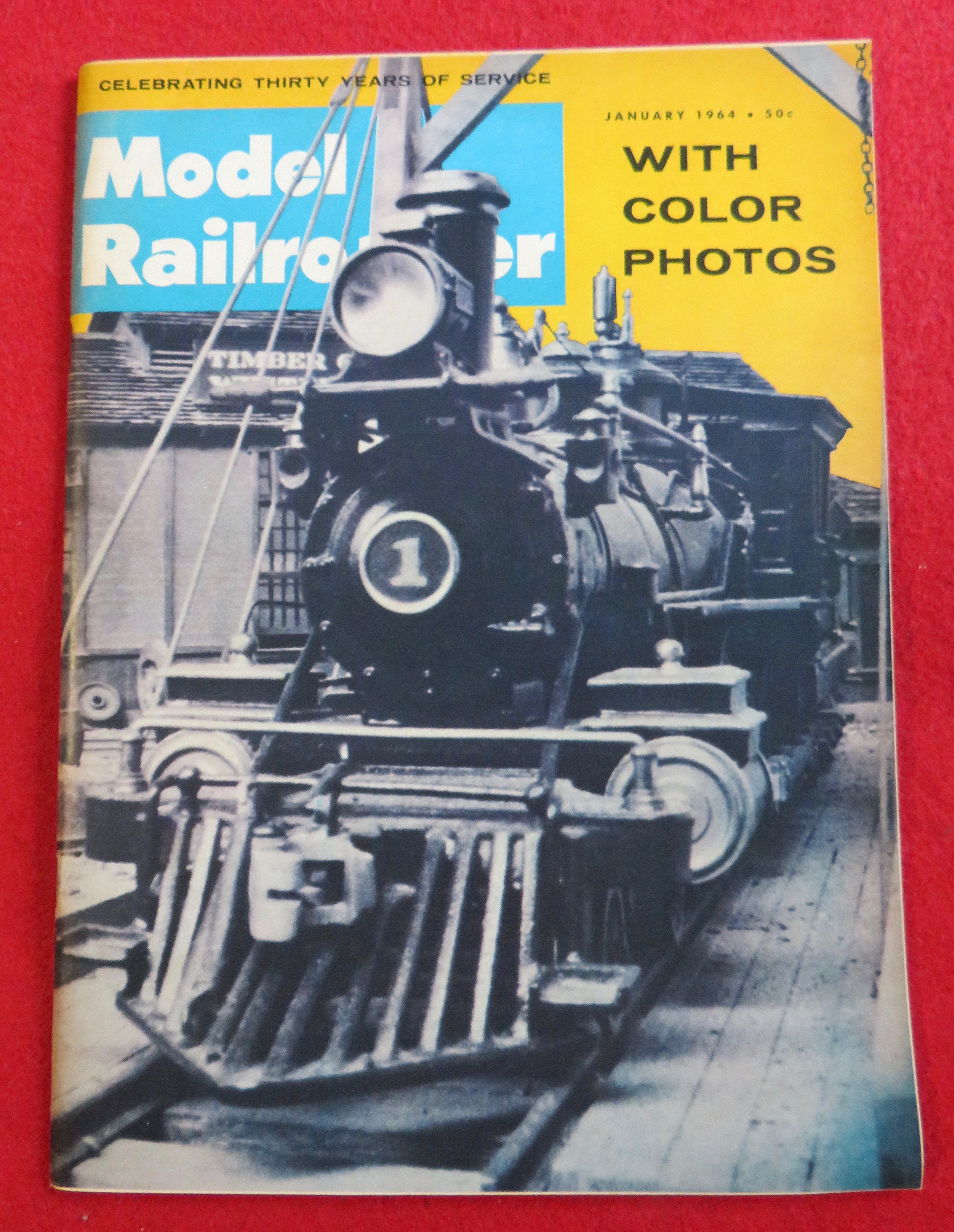Model Railroader Magazine January 1964