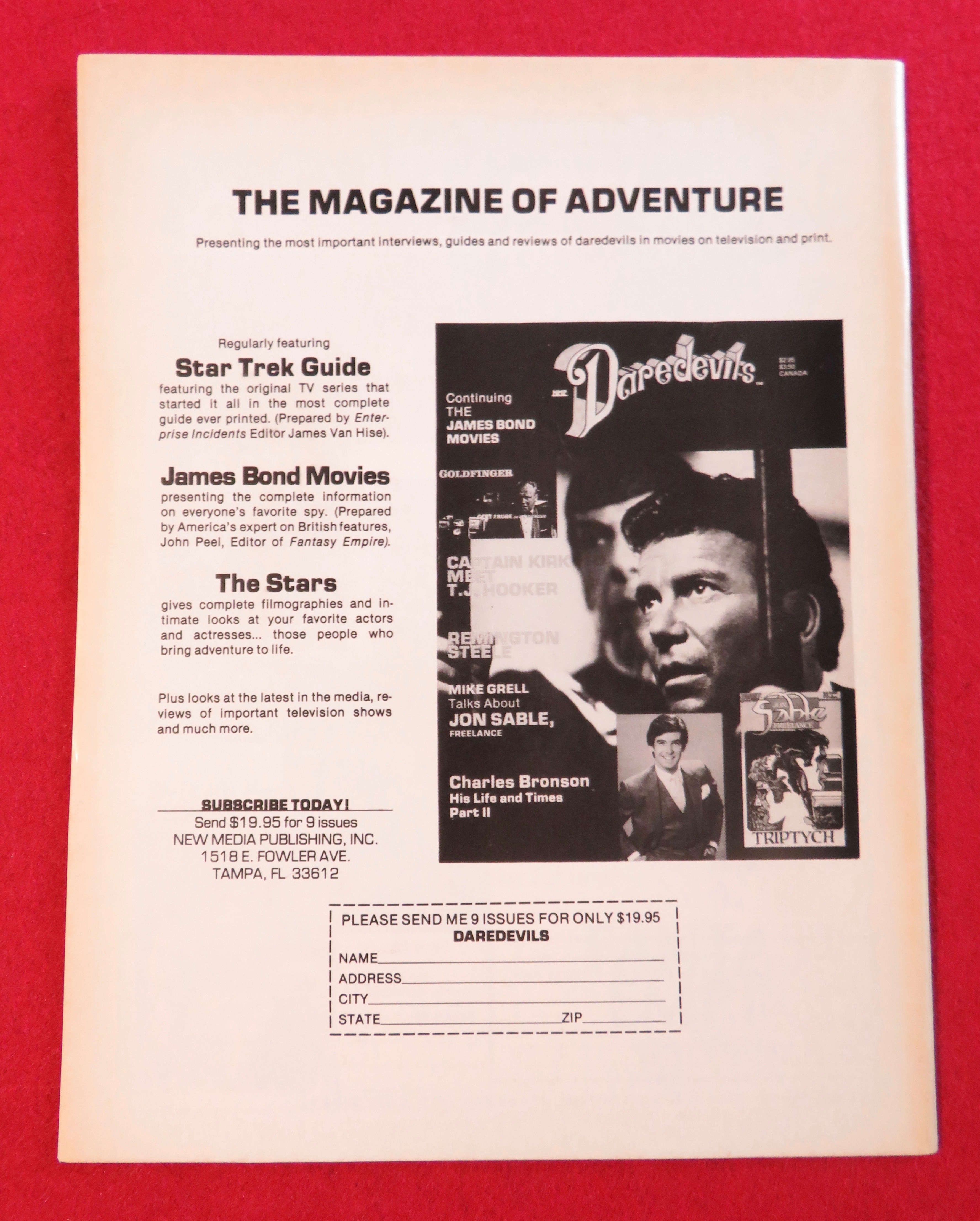 Fantasy Empire Magazine May 1984 Monty Python