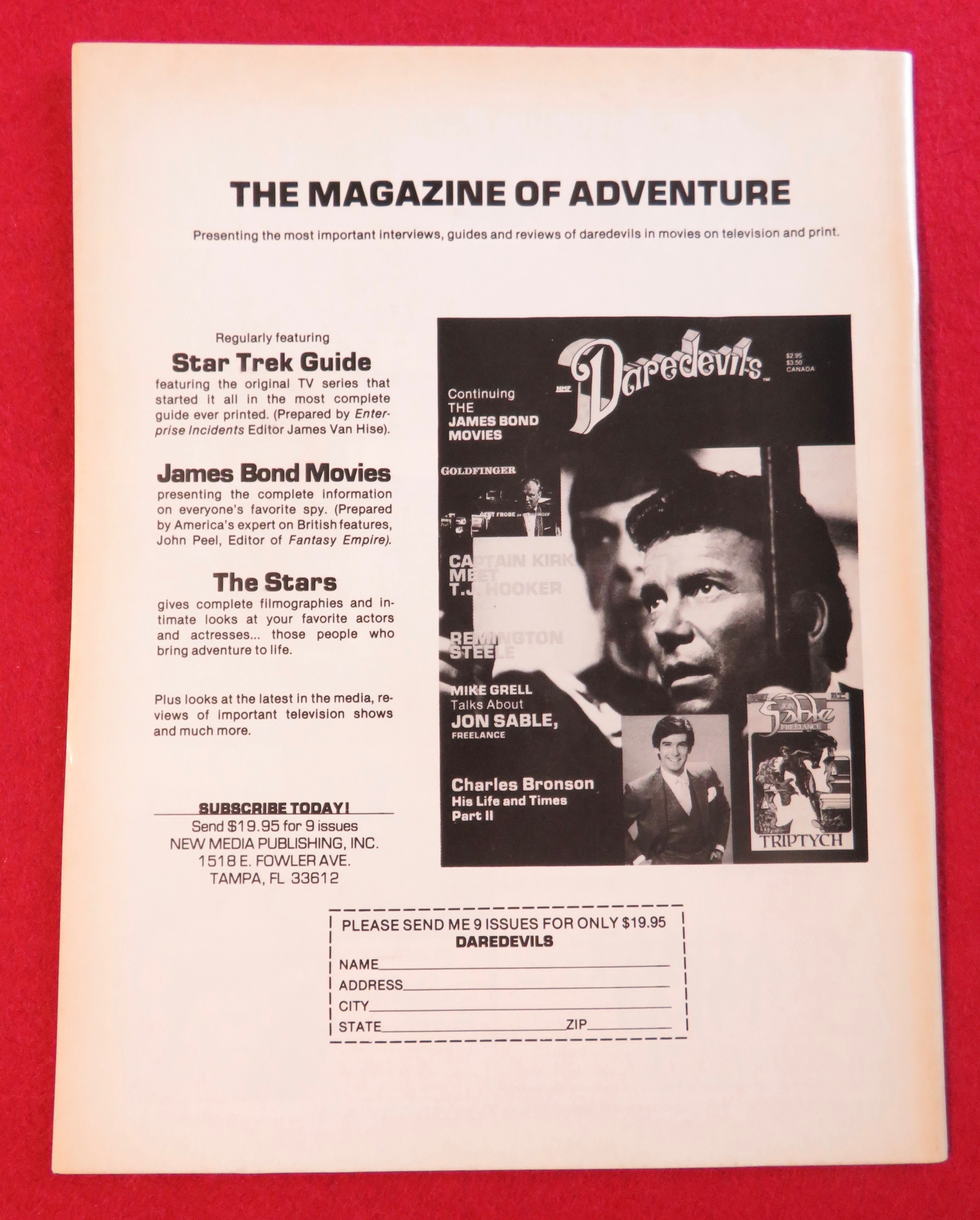 Fantasy Empire Magazine May 1984 Monty Python