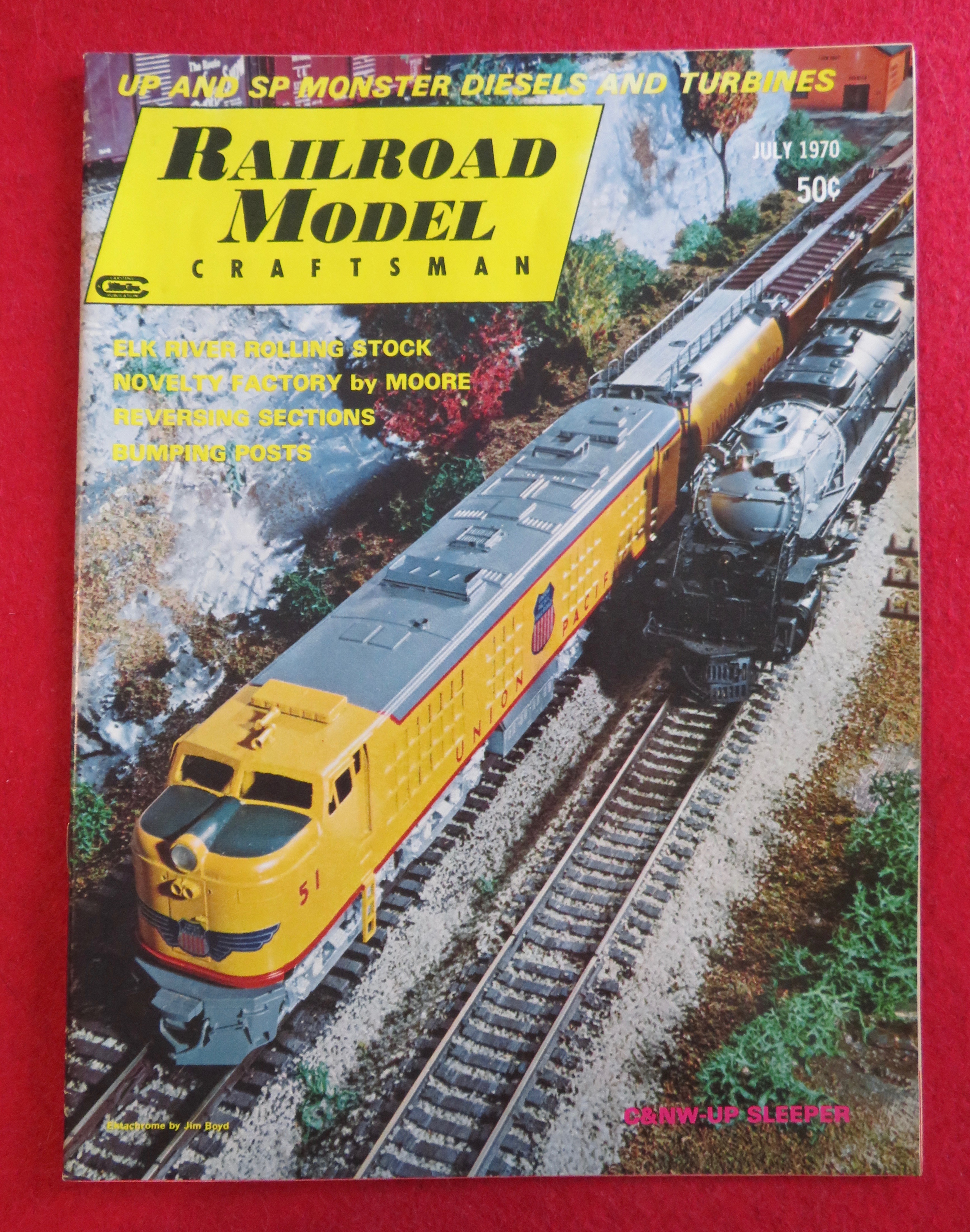Railroad Model Craftsman Magazine July 1970