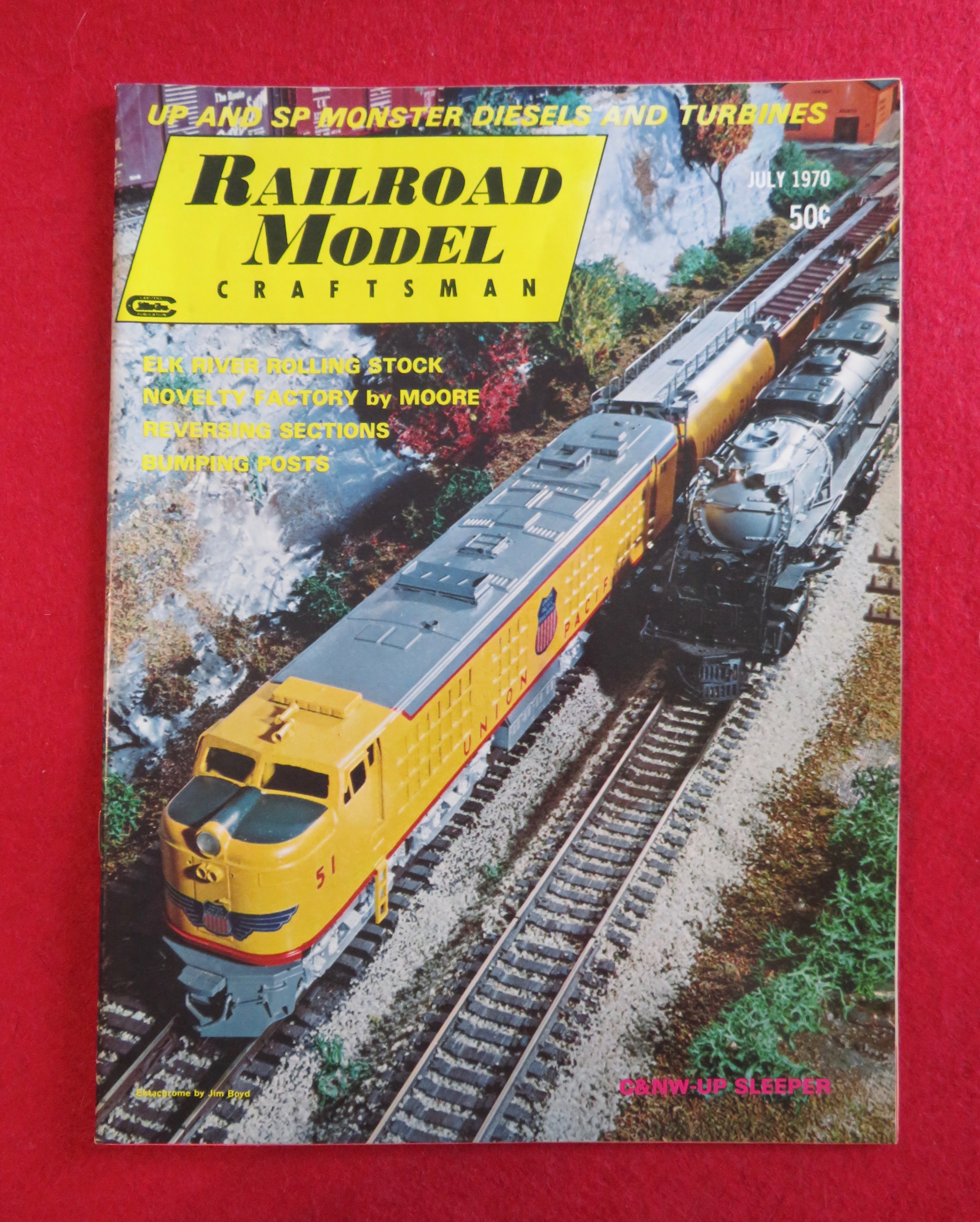Railroad Model Craftsman Magazine July 1970