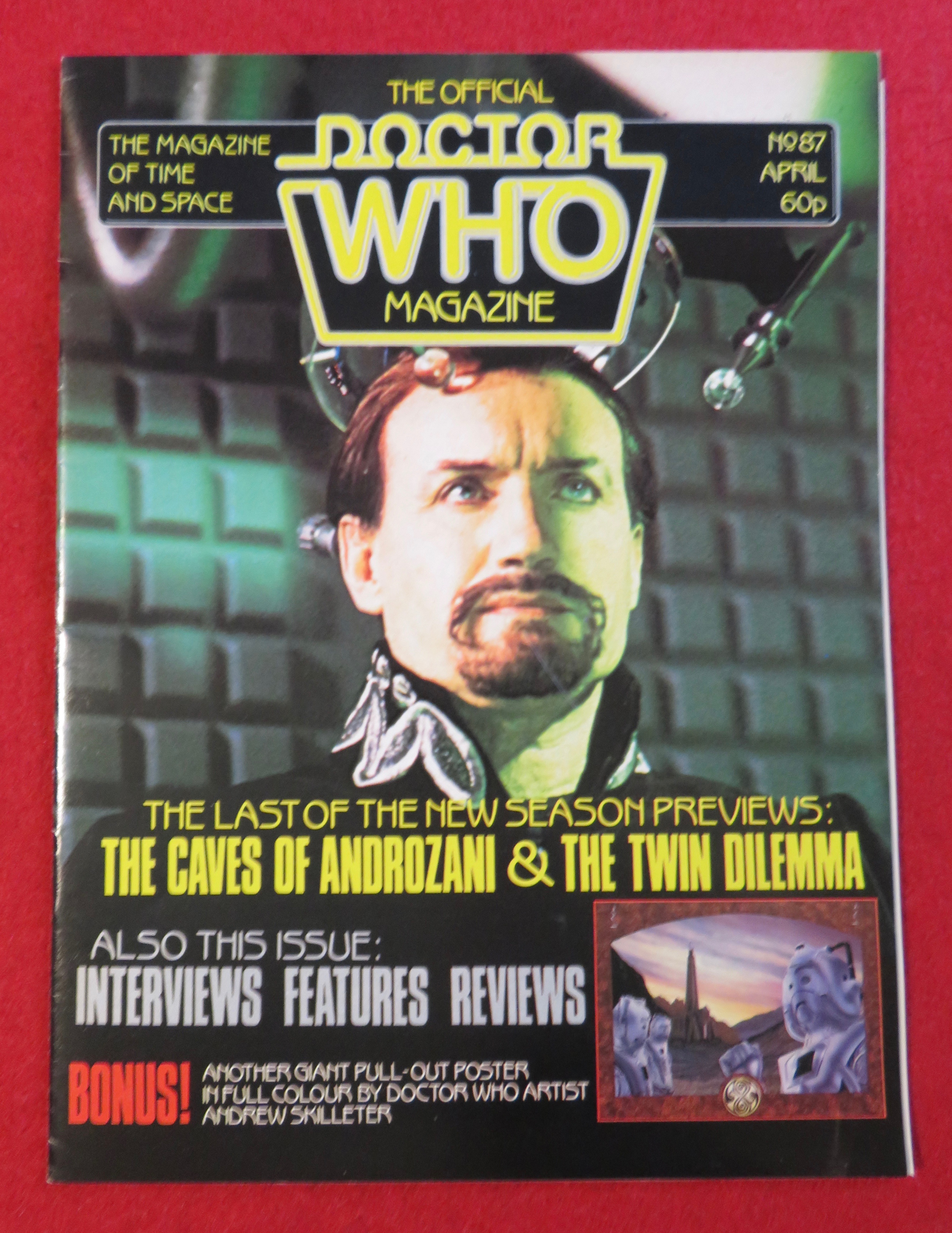 Doctor Who Magazine April 1984 Caves of Androzani