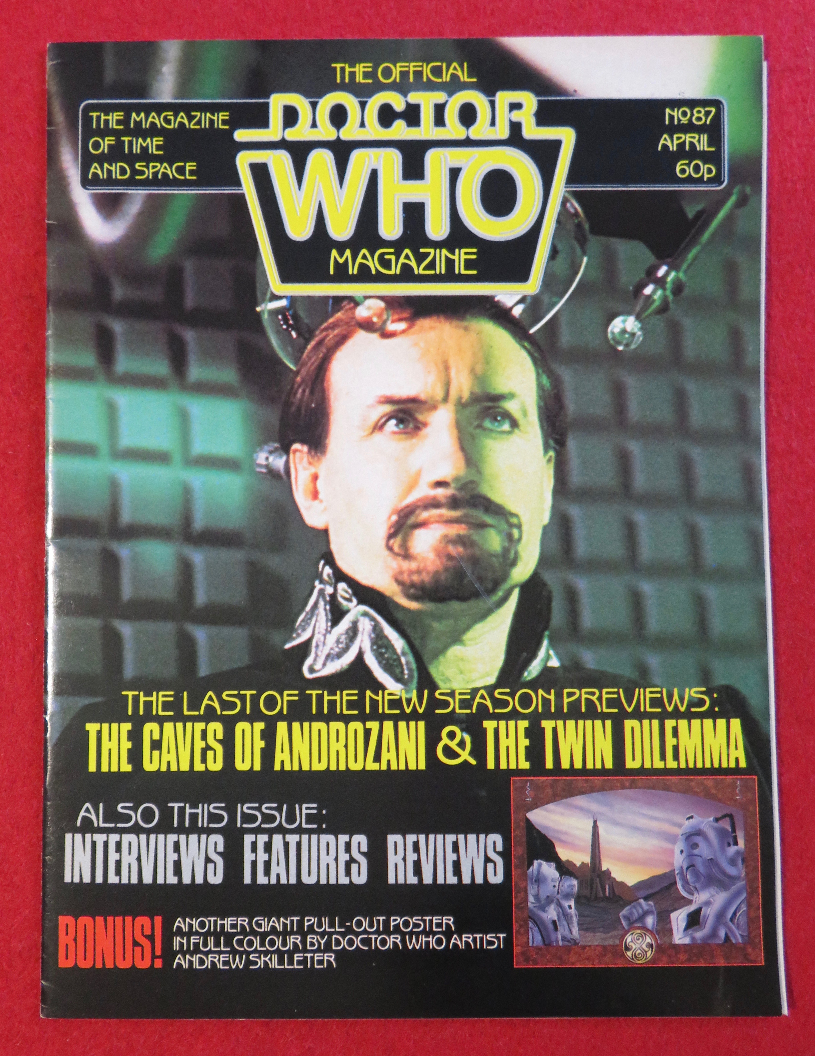 Doctor Who Magazine April 1984 Caves of Androzani