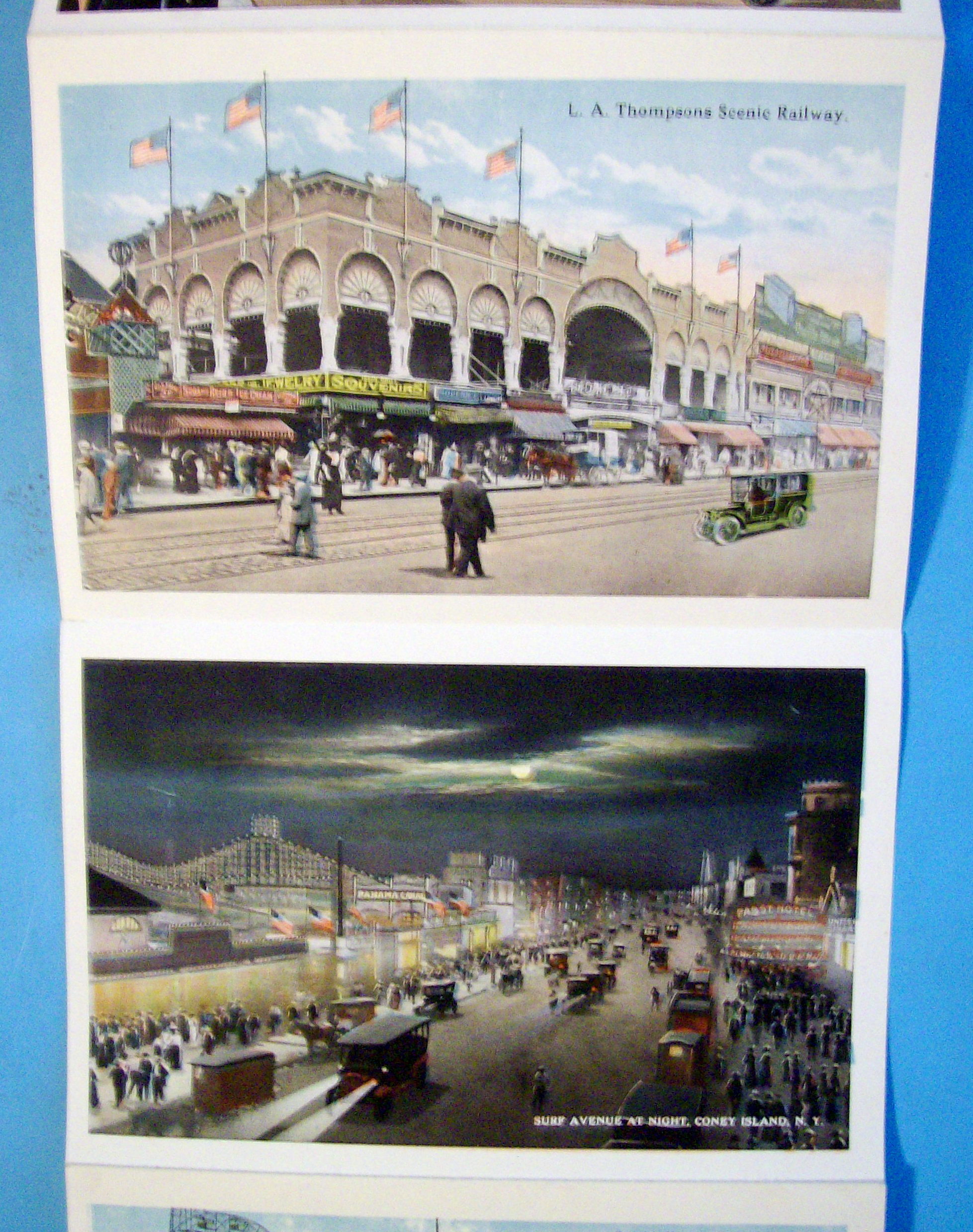 Souvenir Postcard Folder of  Coney Island, New York