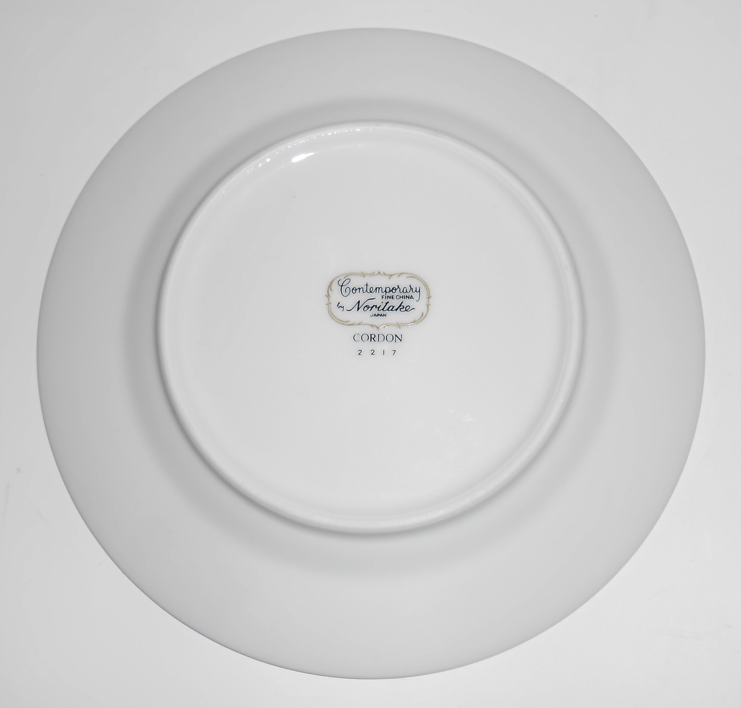 Noritake Porcelain China Cordon 2217 Bread Plate
