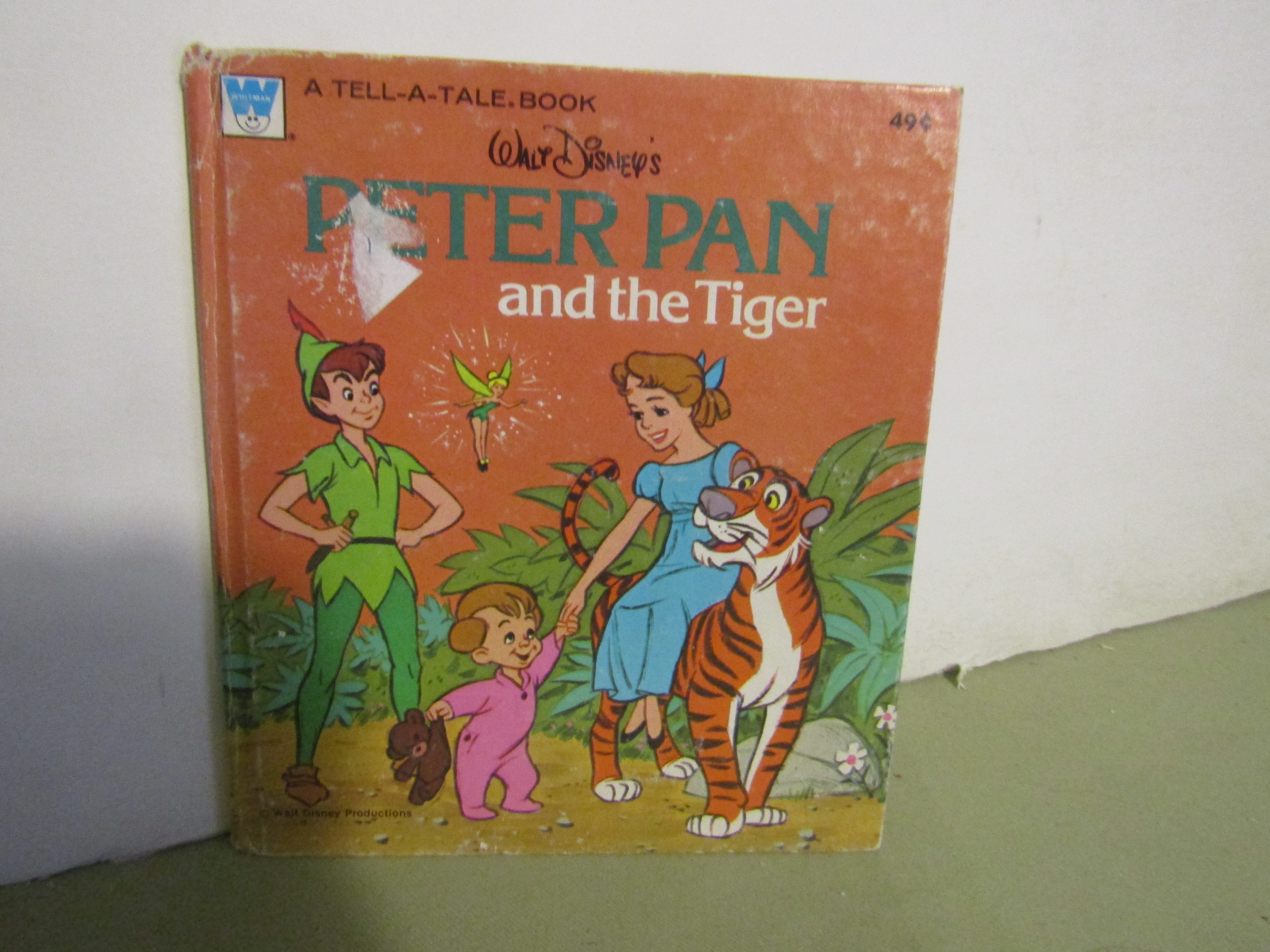 Whitman Tell-A-Tale Peter Pan and the Tiger