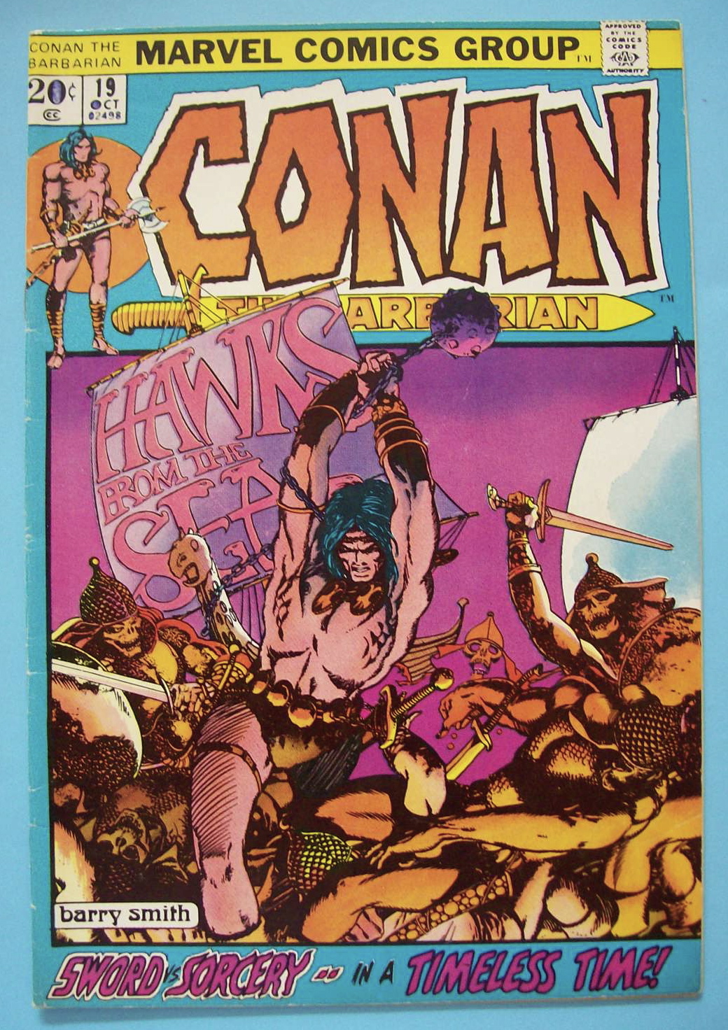 Conan The Barbarian -October 1972- Hawks From The Sea