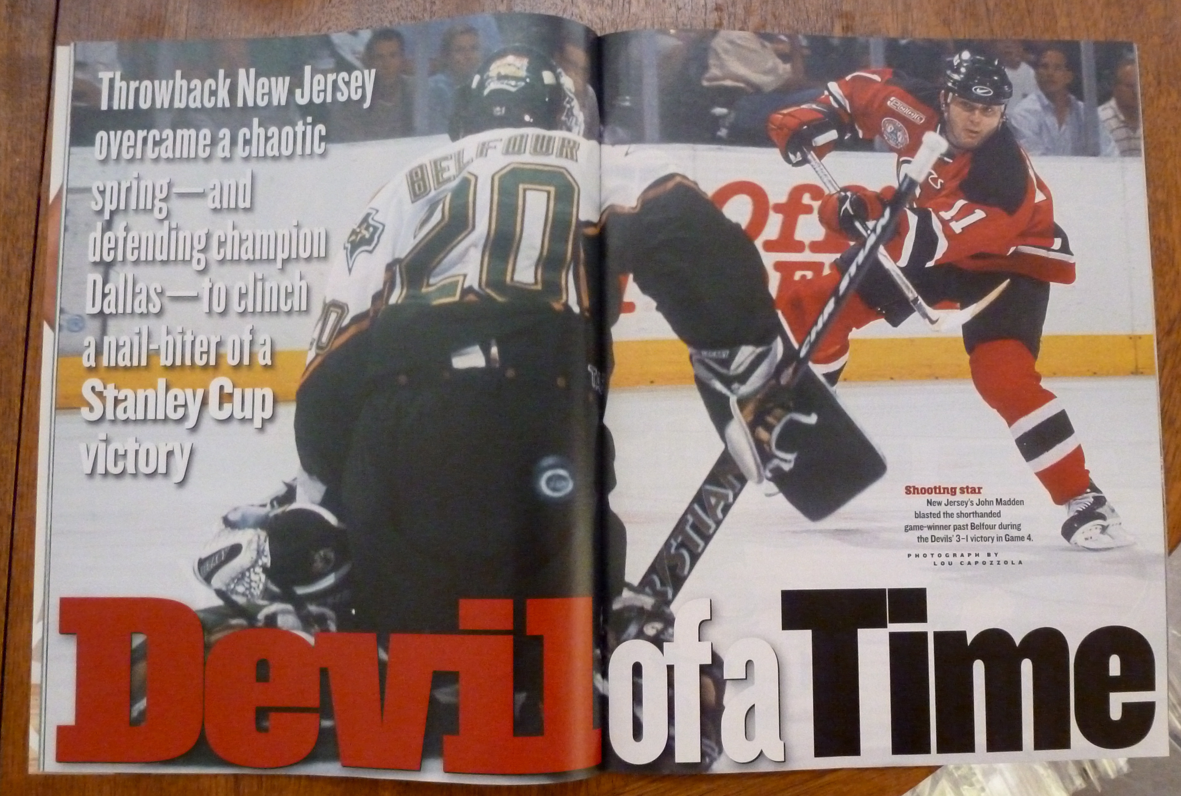 Sports Illustrated Magazine-June 19, 2000-The Devils