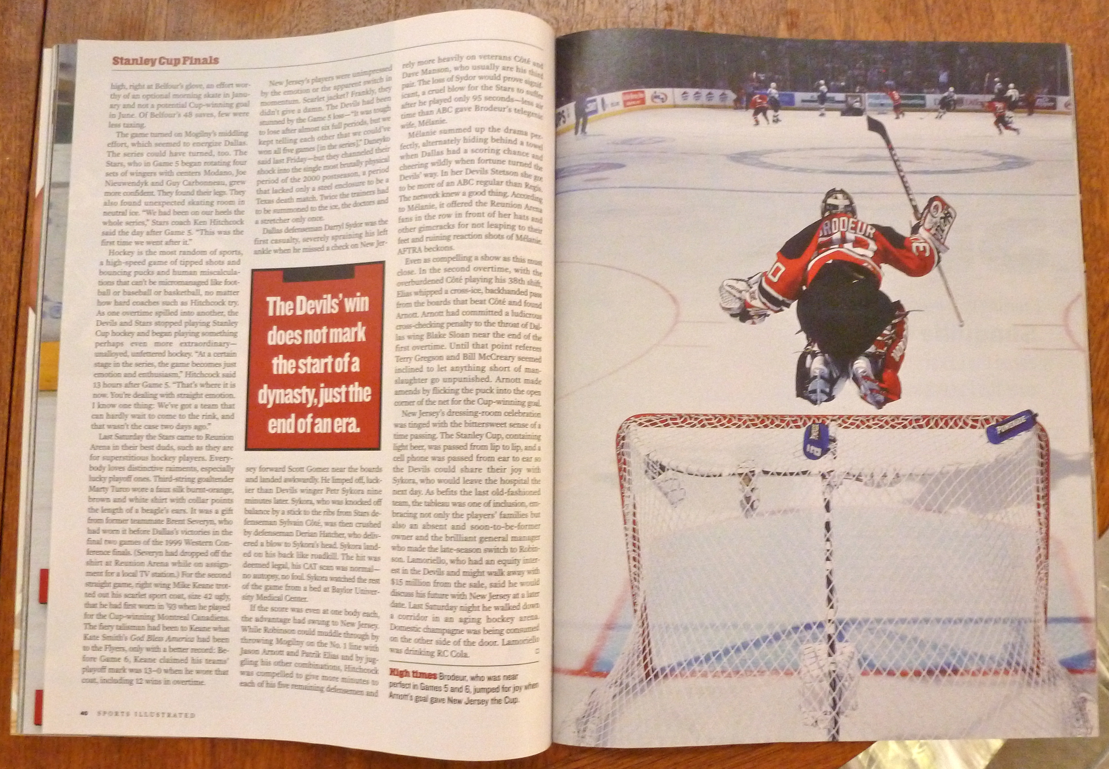 Sports Illustrated Magazine-June 19, 2000-The Devils