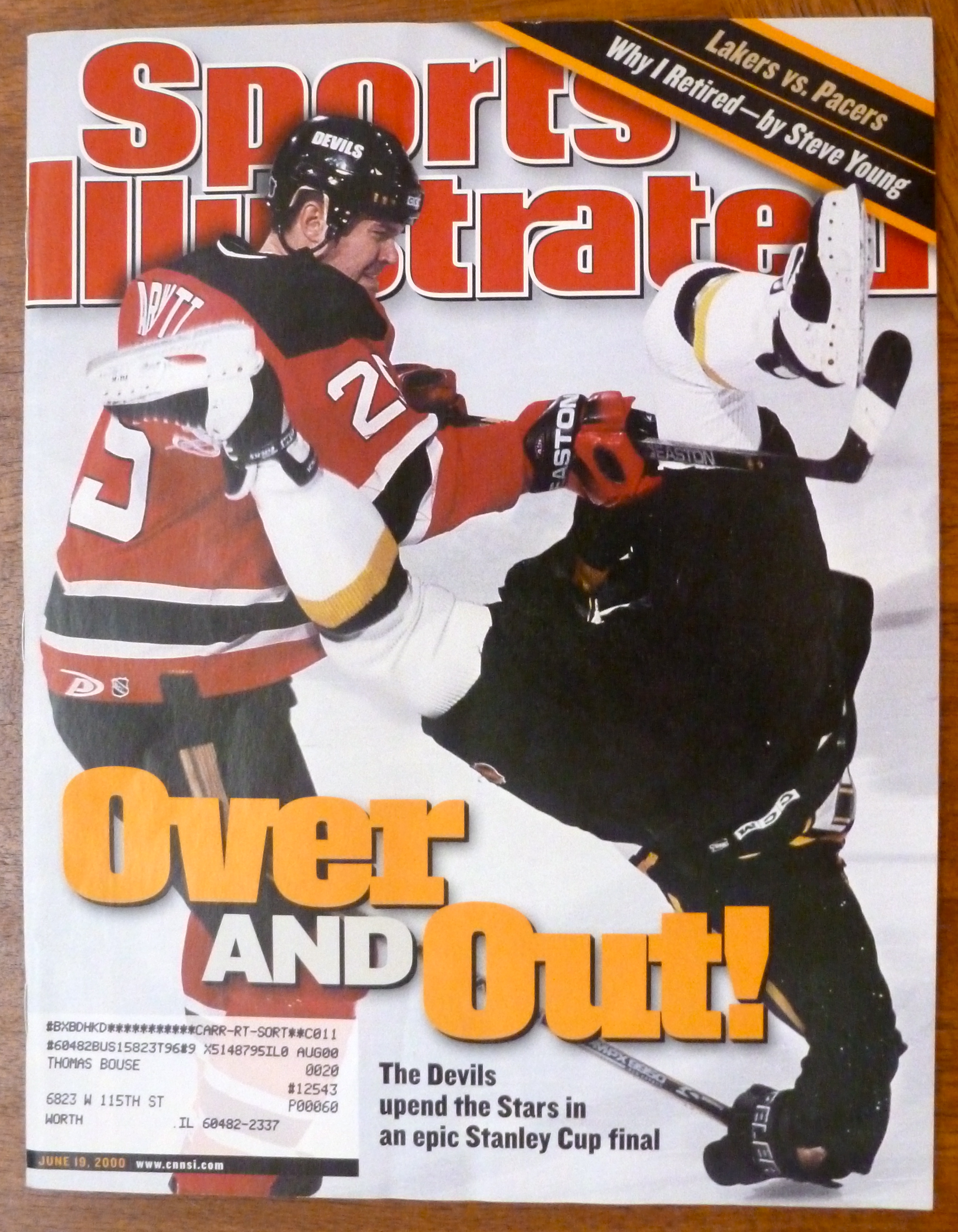Sports Illustrated Magazine-June 19, 2000-The Devils