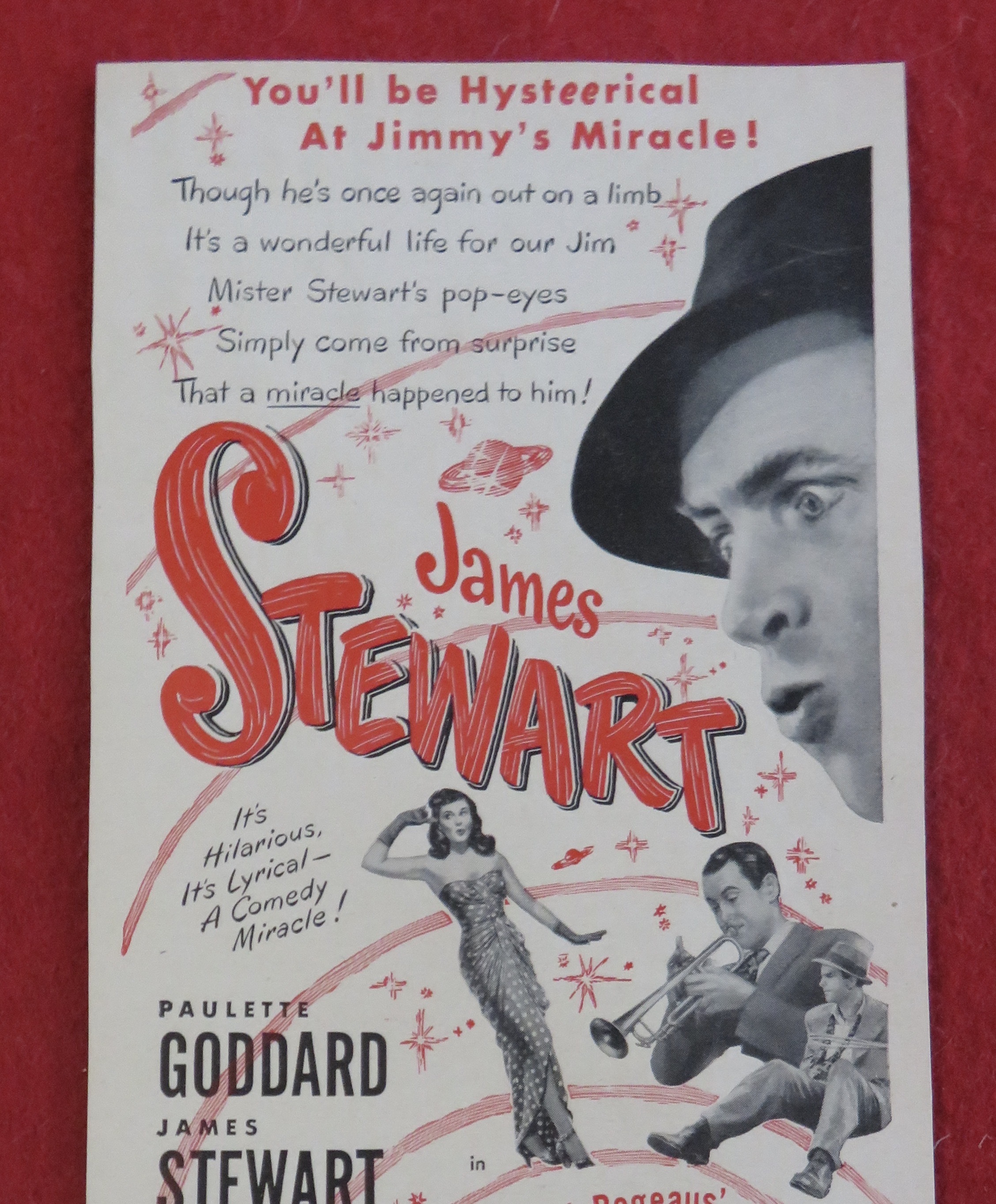 1948 A Miracle Can Happen with James Stewart