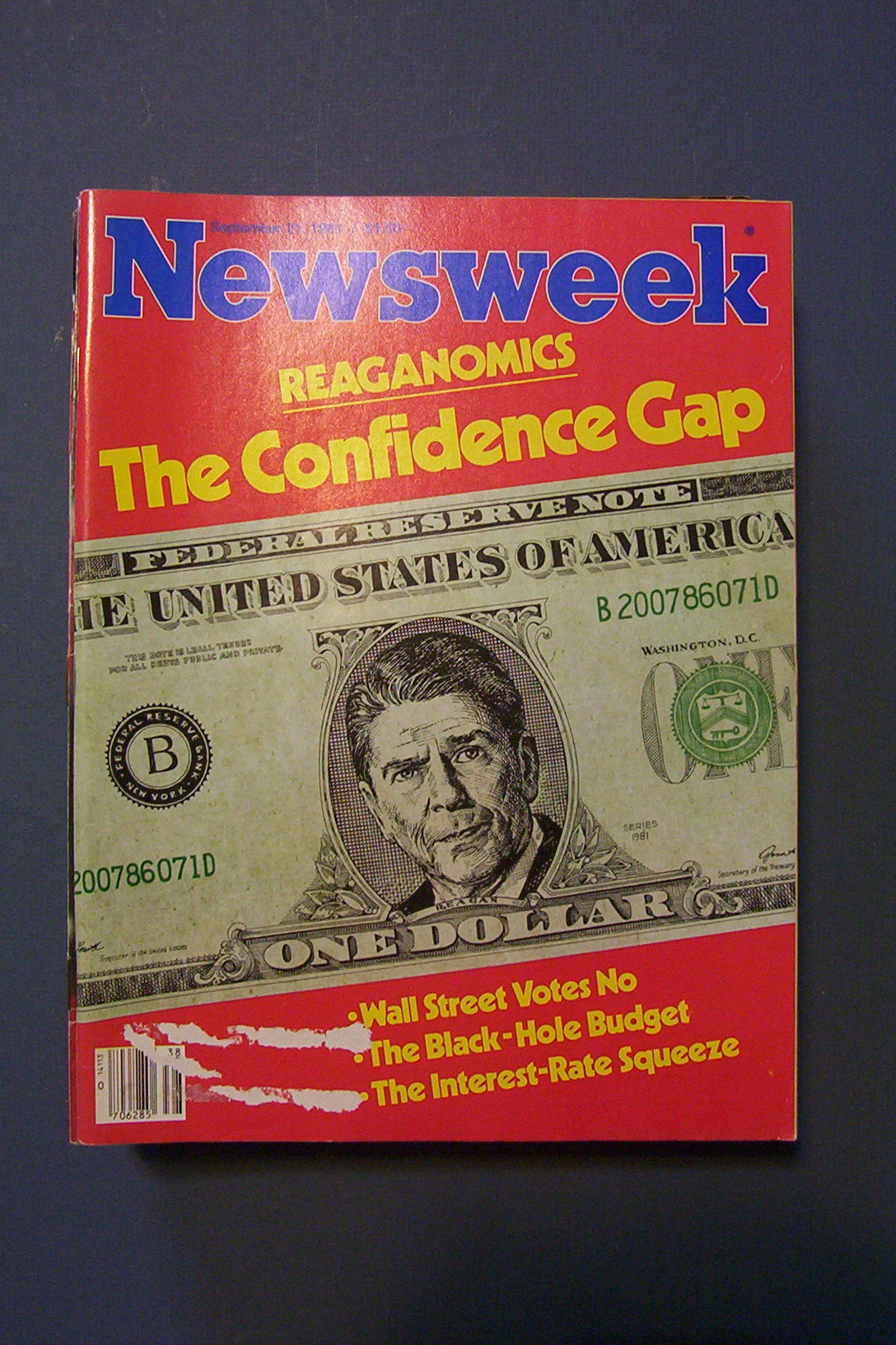 Newsweek Magazine - September  21, 1981