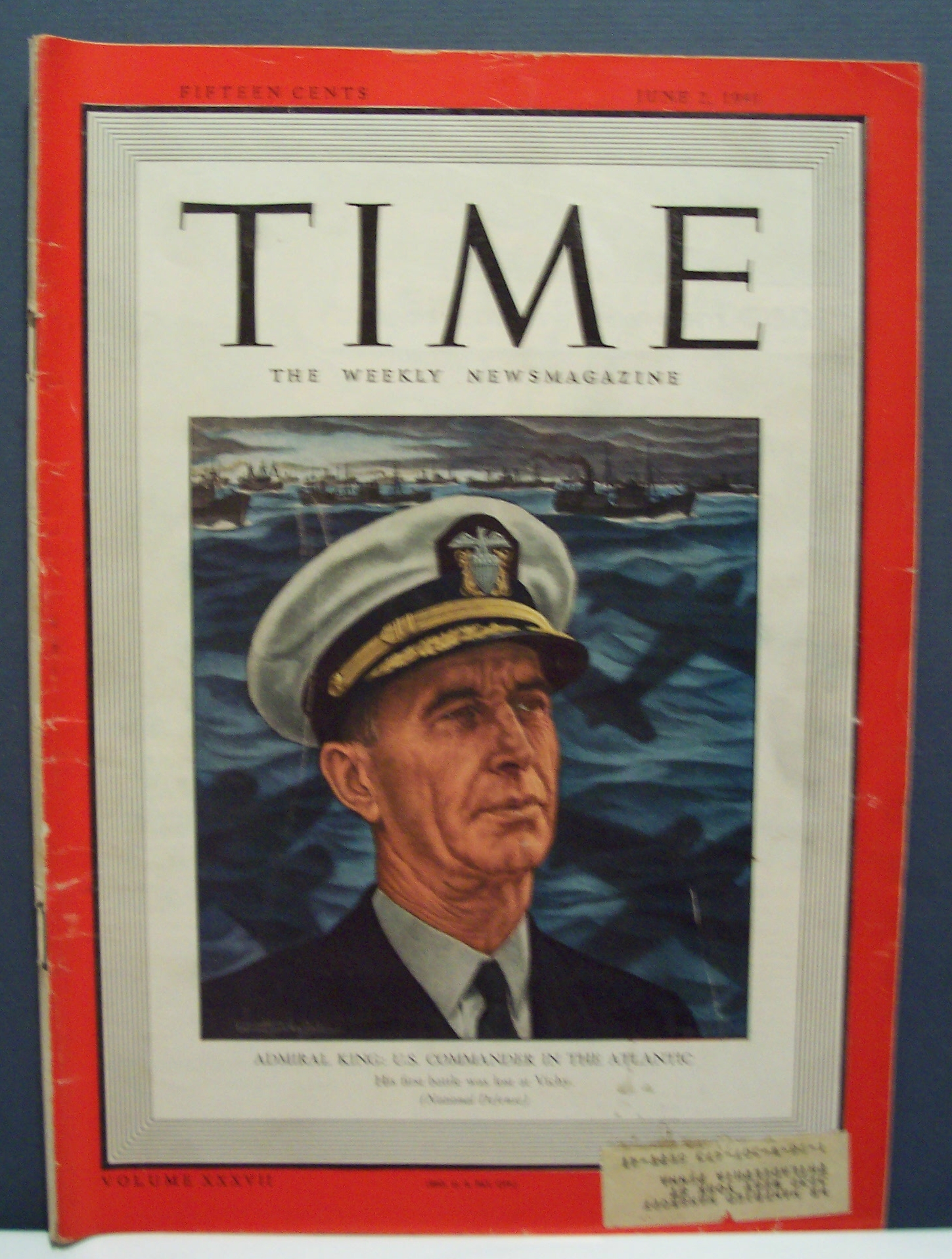 Time Magazine - June 2, 1941 - Admiral King