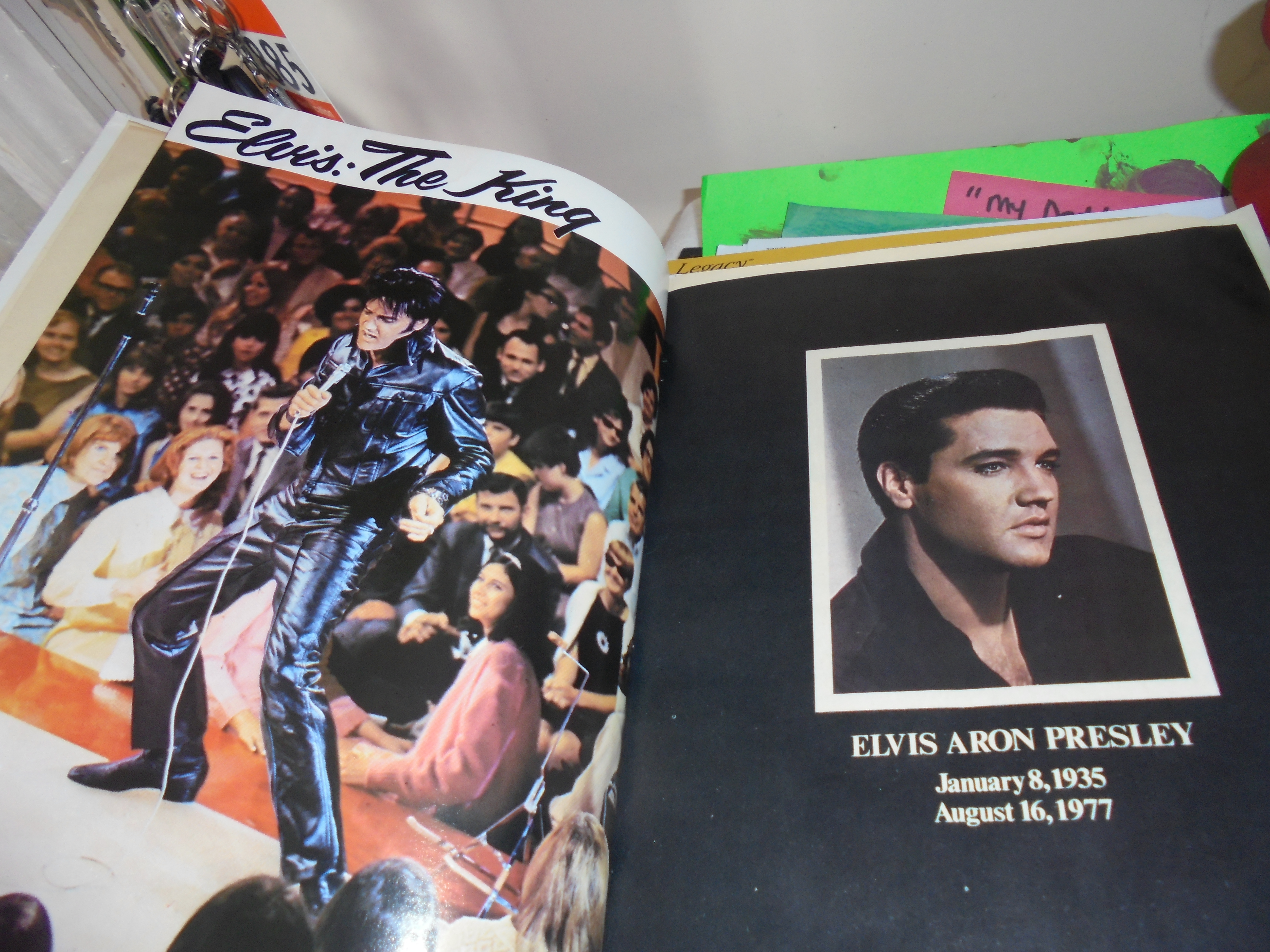 Elvis Presley Photoplay Tribute 1977 Cadrant