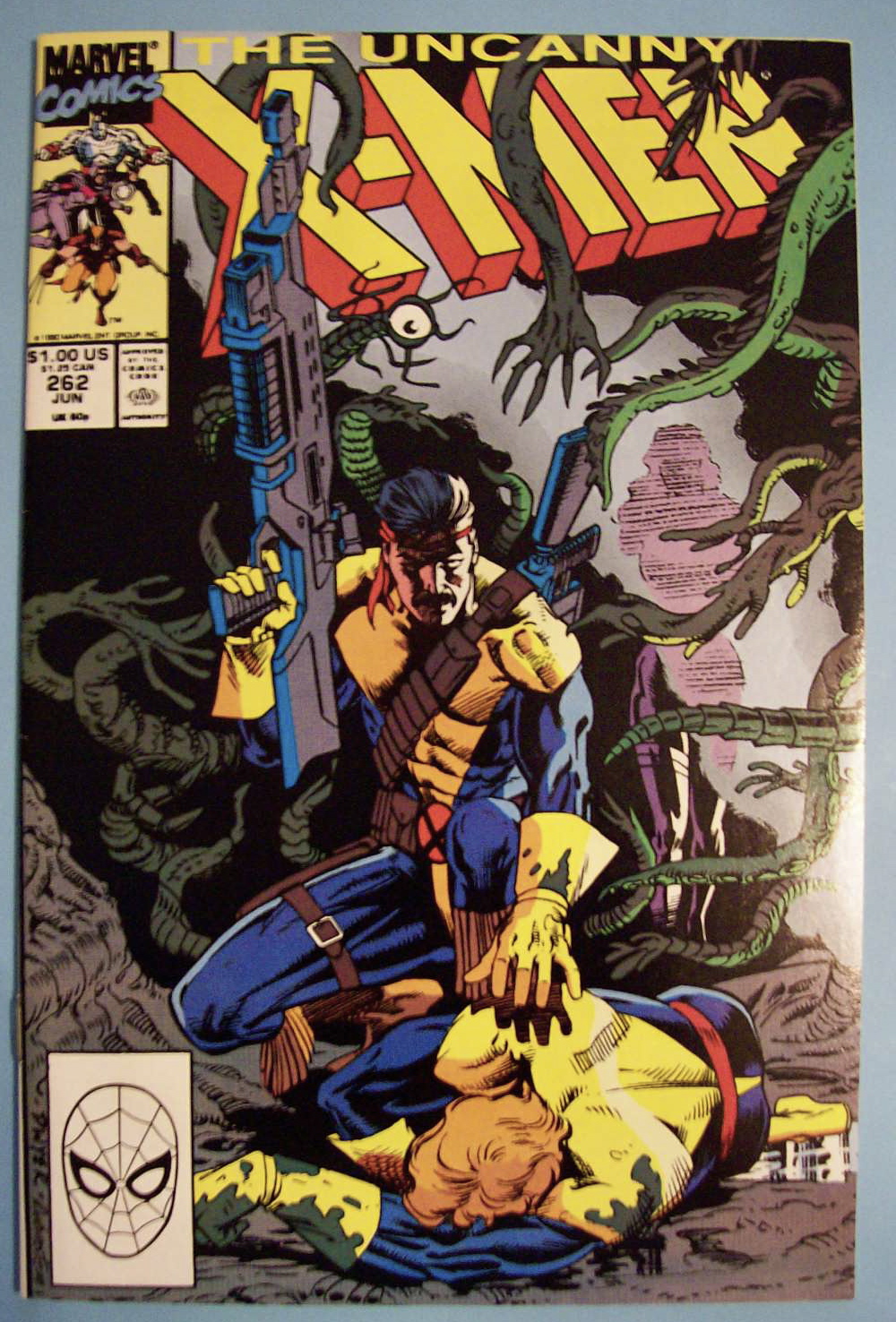X - Men Comics - June 1990 - The Uncanny X-Men