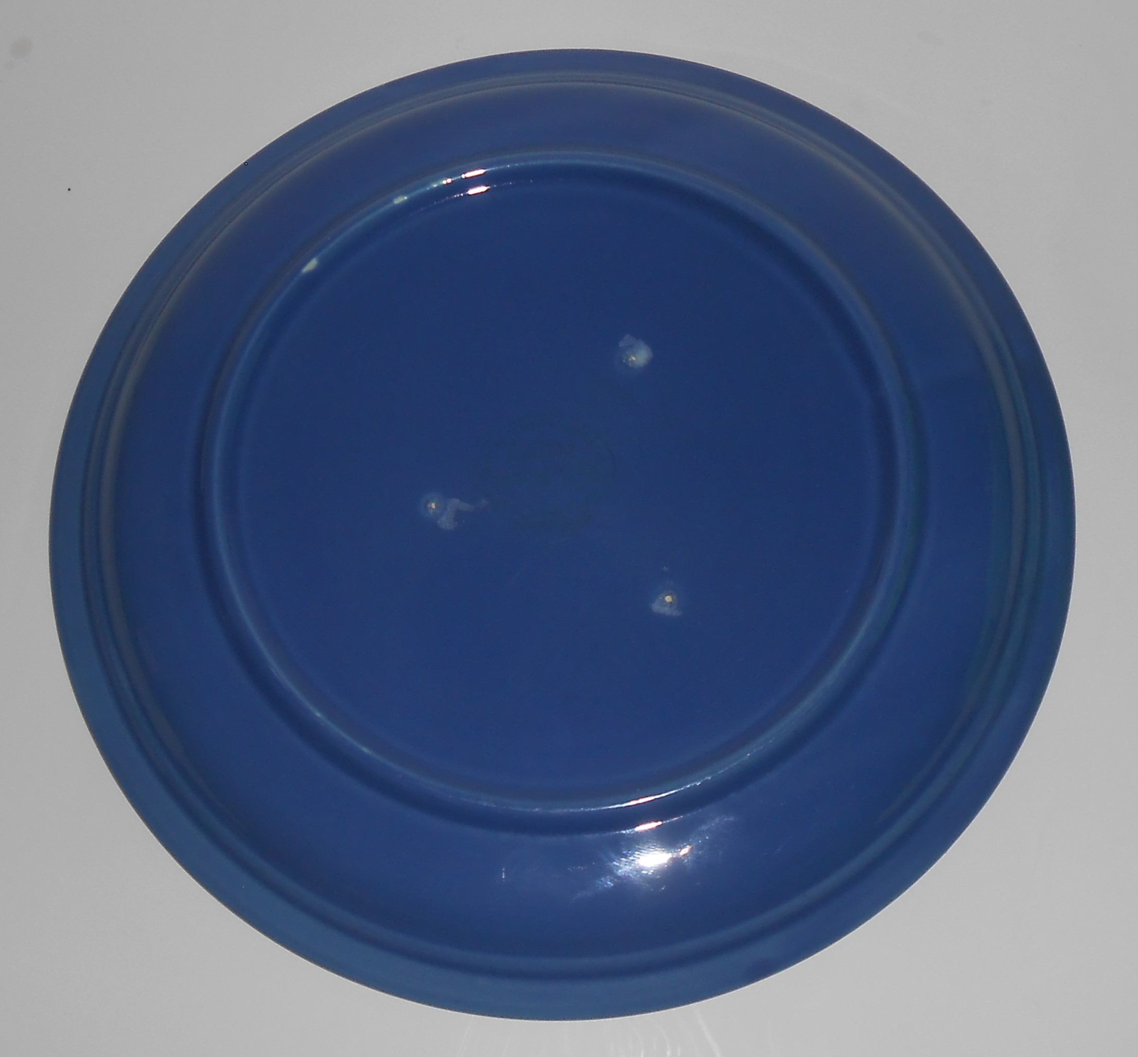 Coors Pottery Rock-Mount Blue Dinner Plate