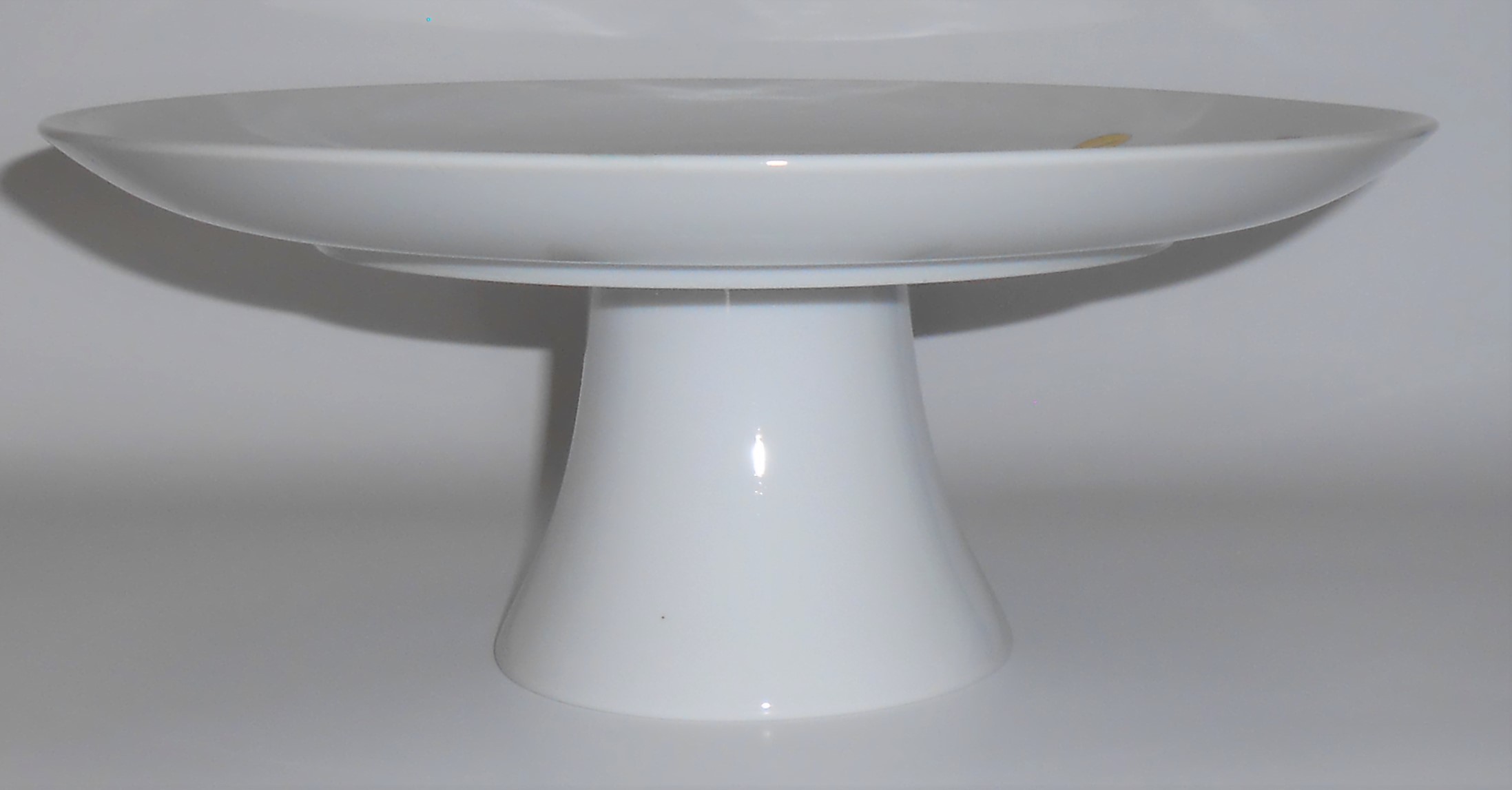 Shafford China Jardin Des Iris Floral Cake Plate