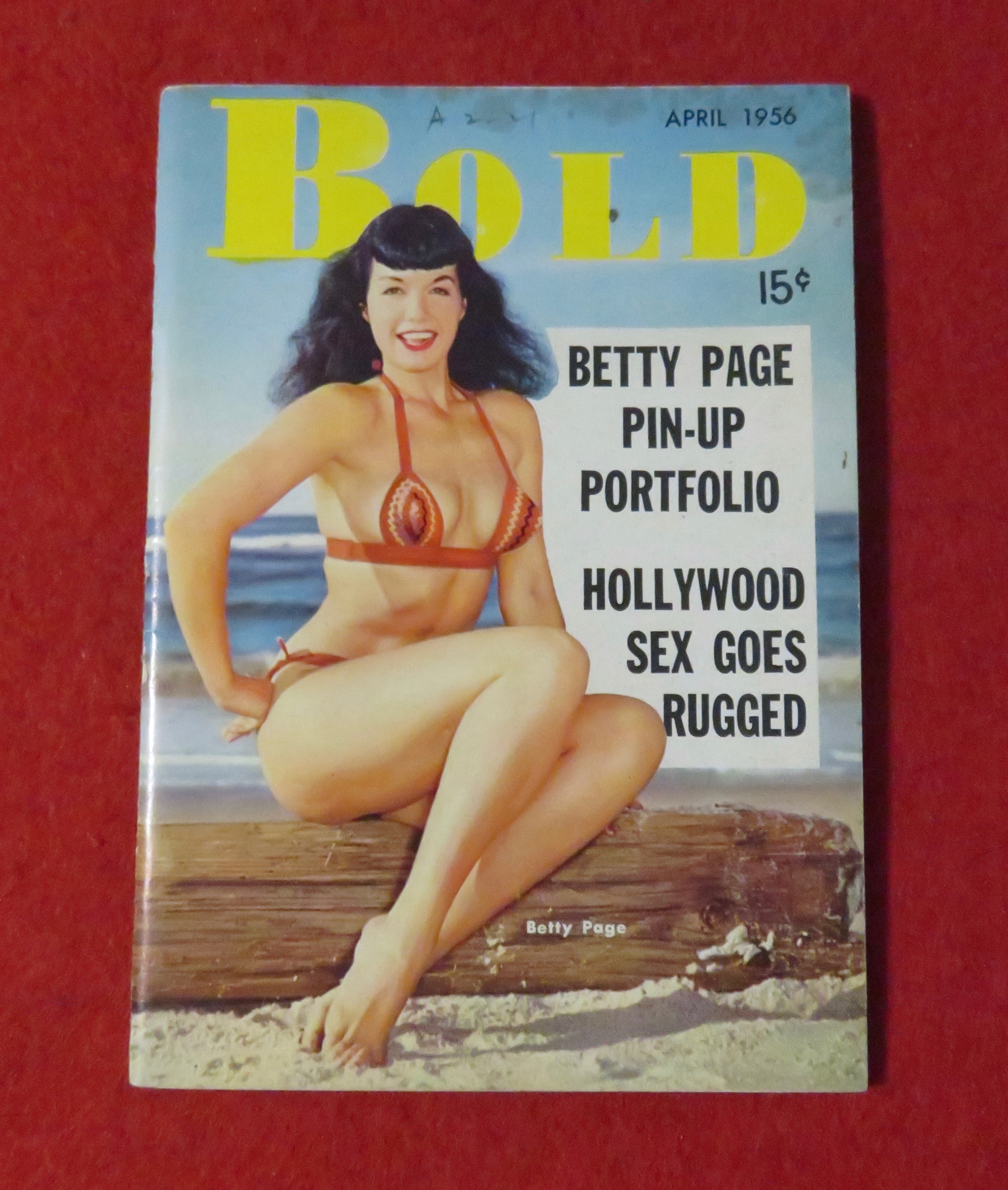 Bold Magazine April 1956 Betty Page