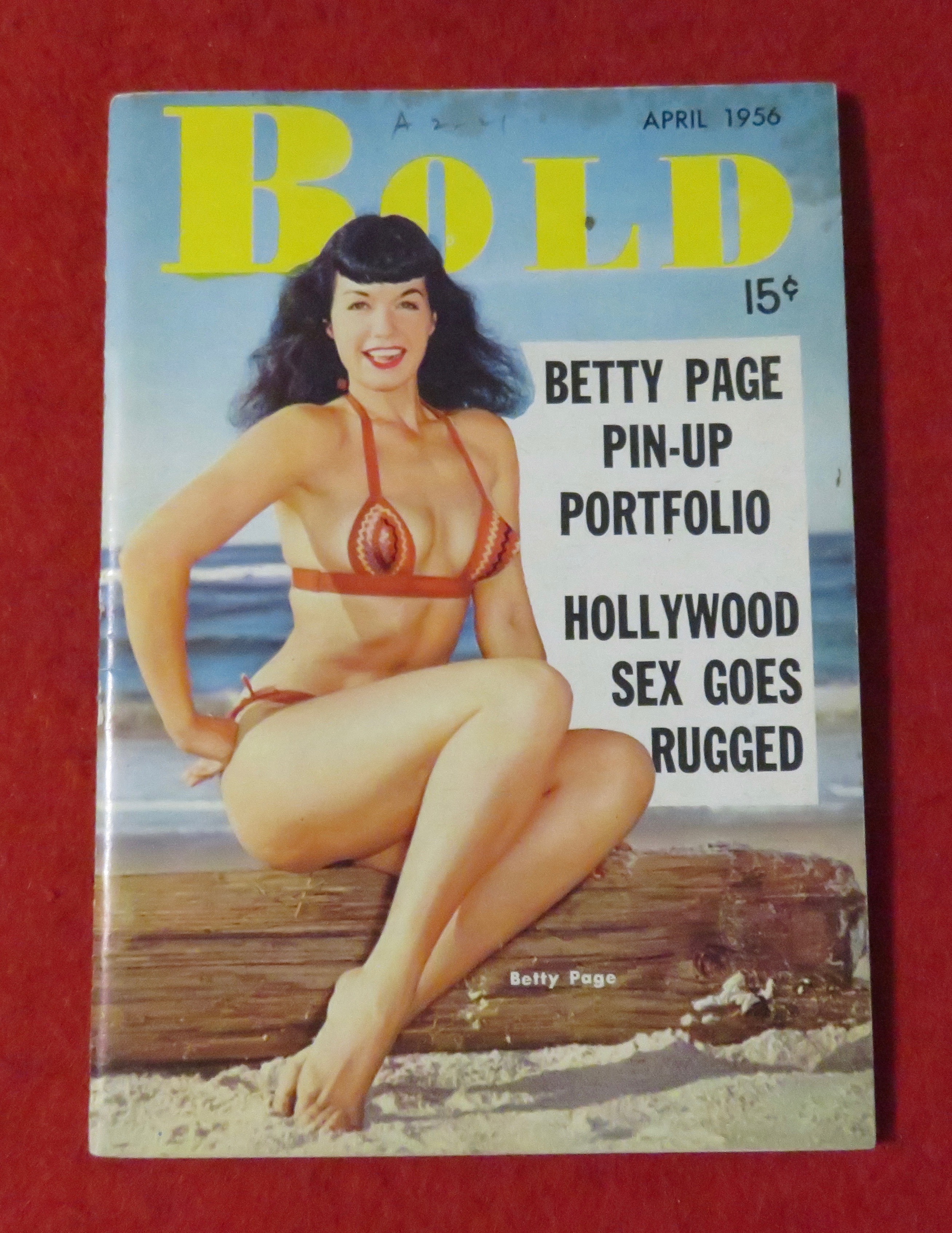 Bold Magazine April 1956 Betty Page