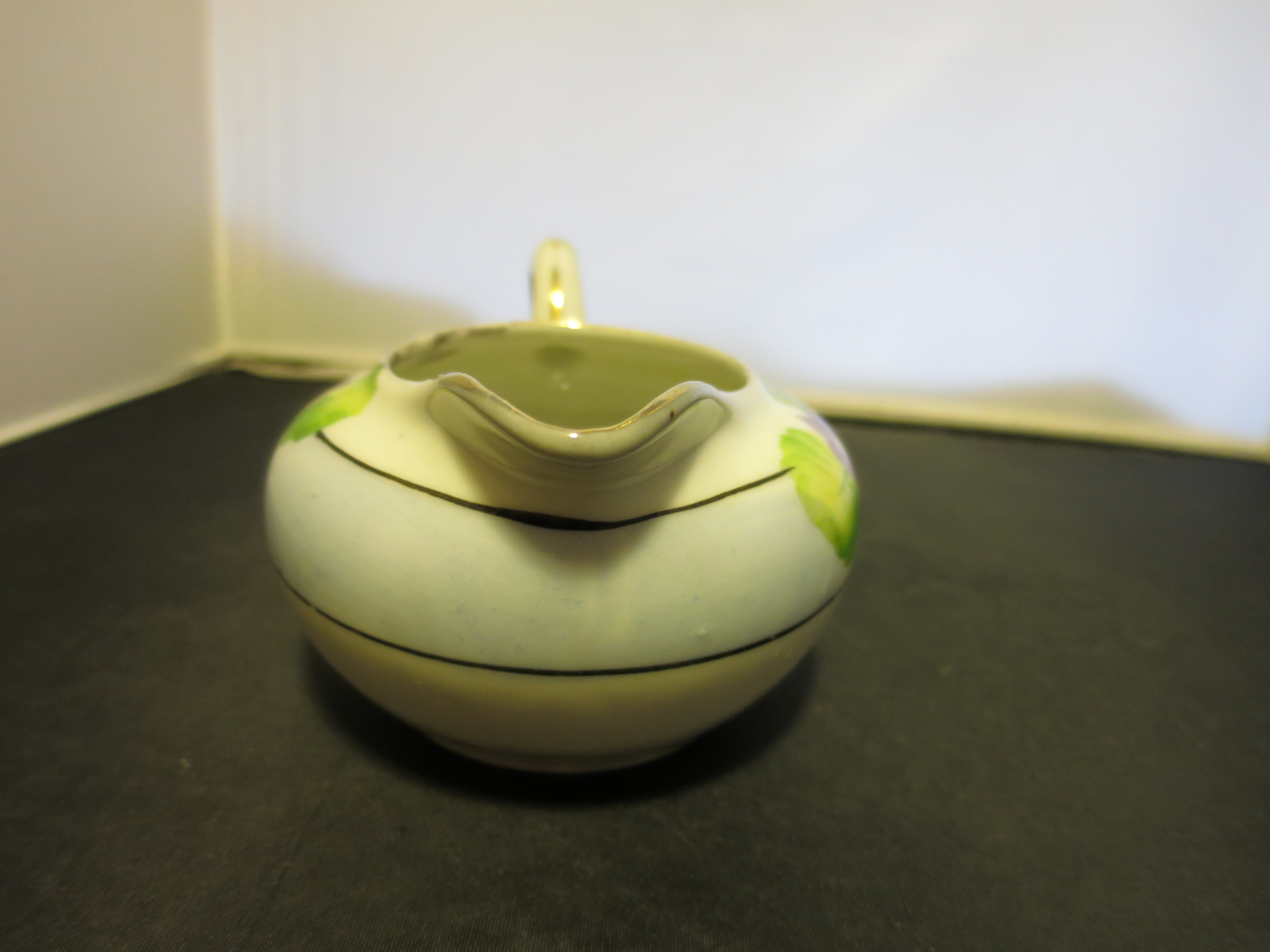 Floral Creamer marked Made in Japan