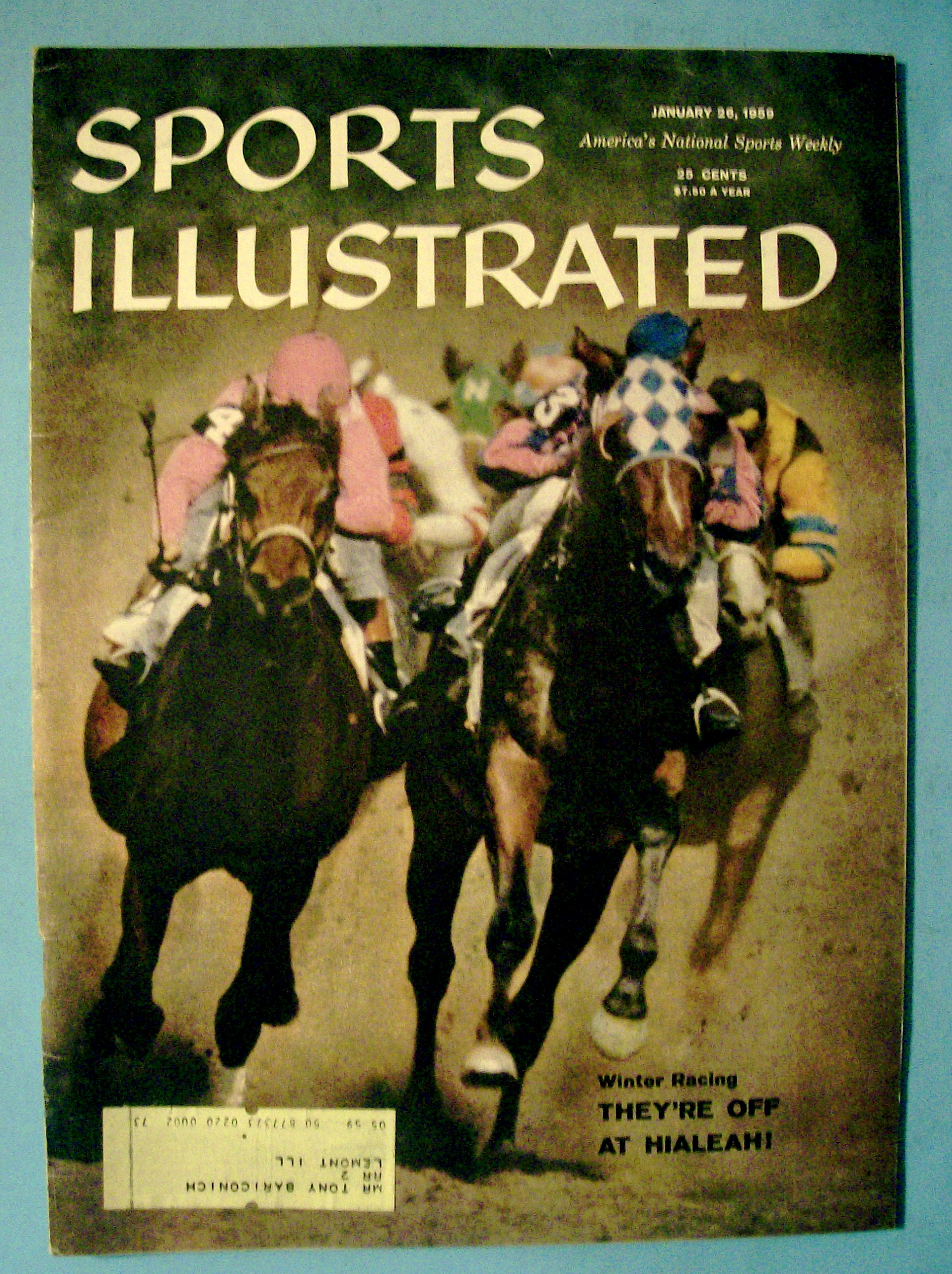 Sports Illustrated - January 26, 1959 - Winter Racing