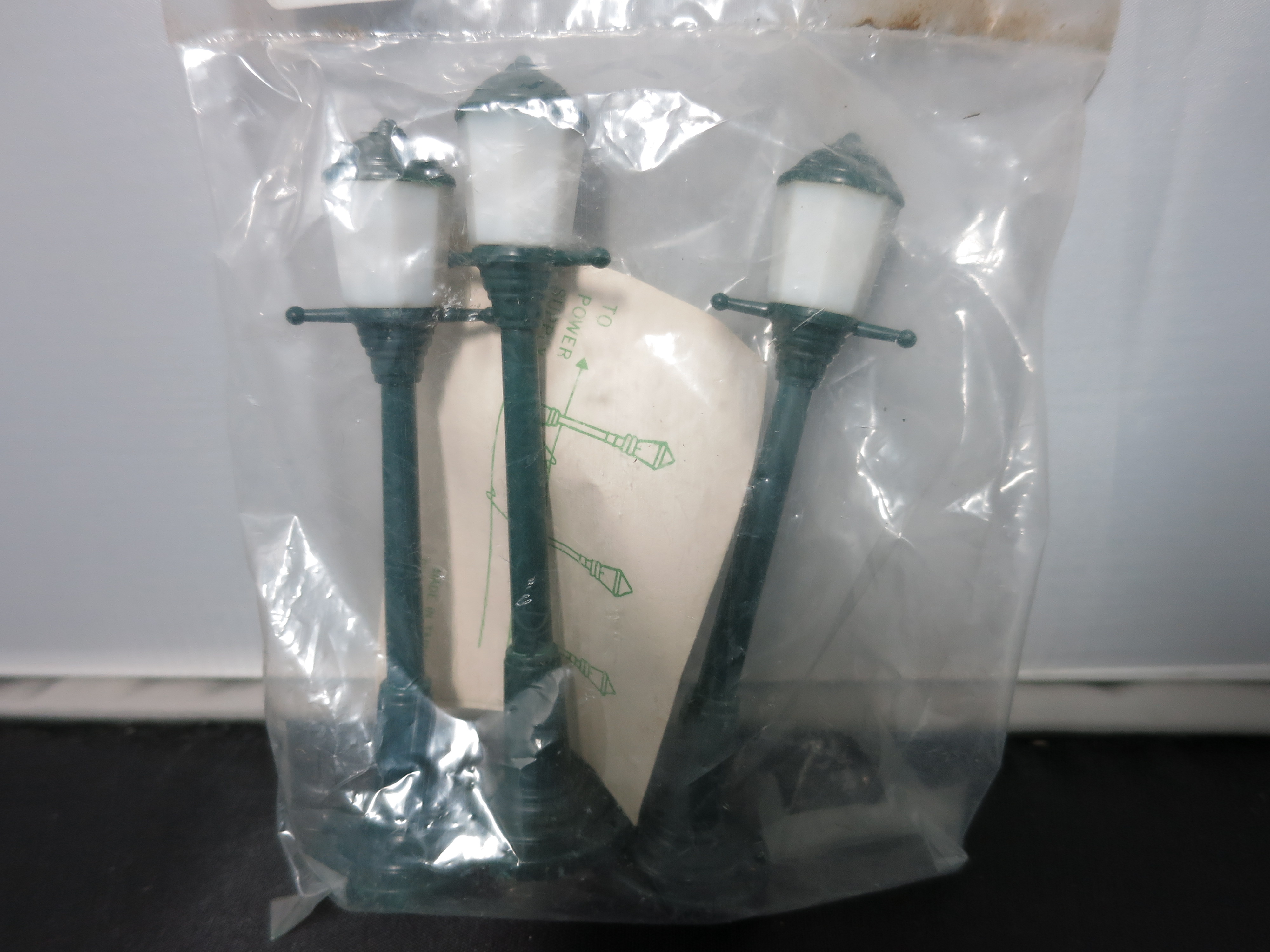 Doll House Lamp Post set of three