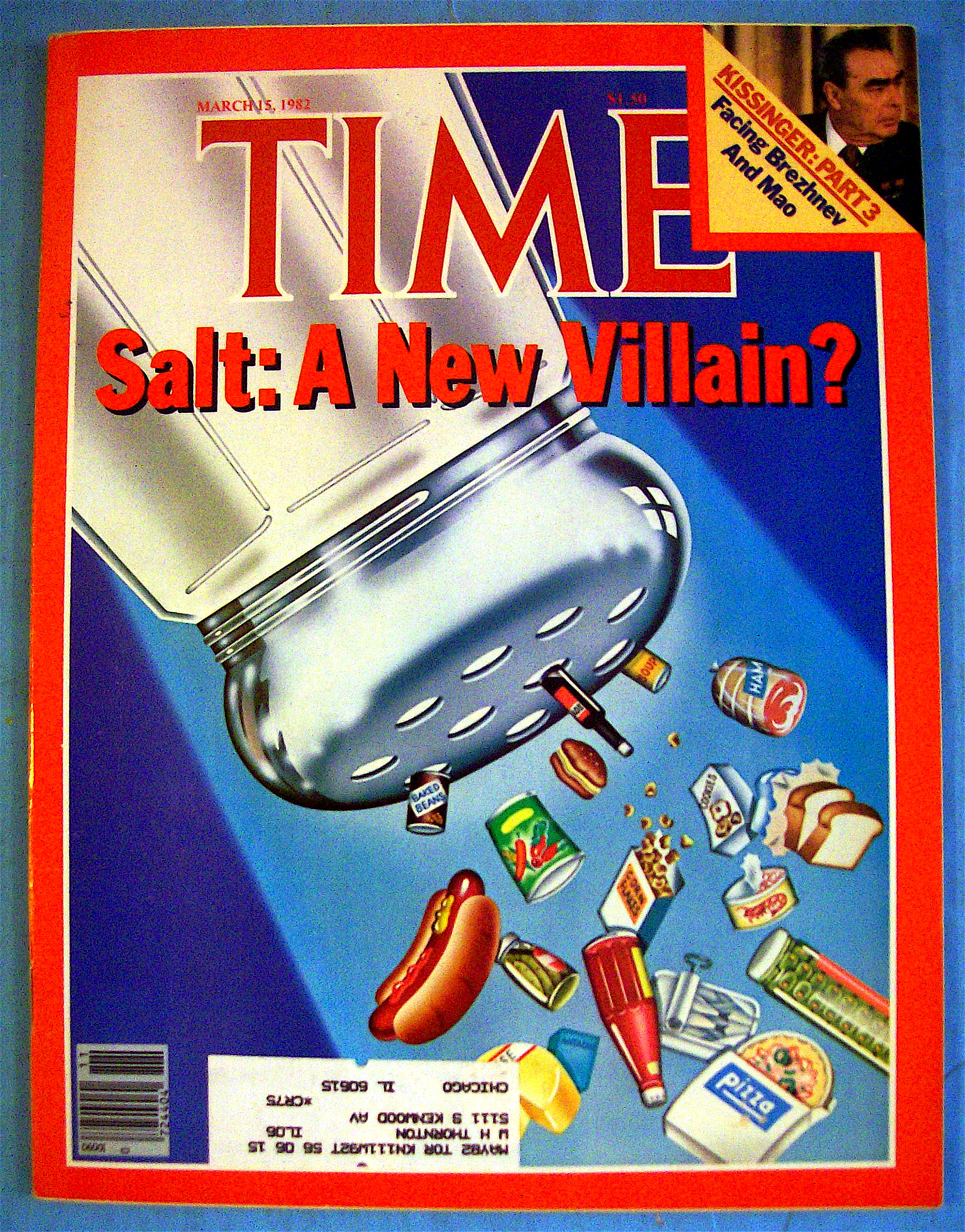 Time Magazine-March 15, 1982-Salt: A New Villian?