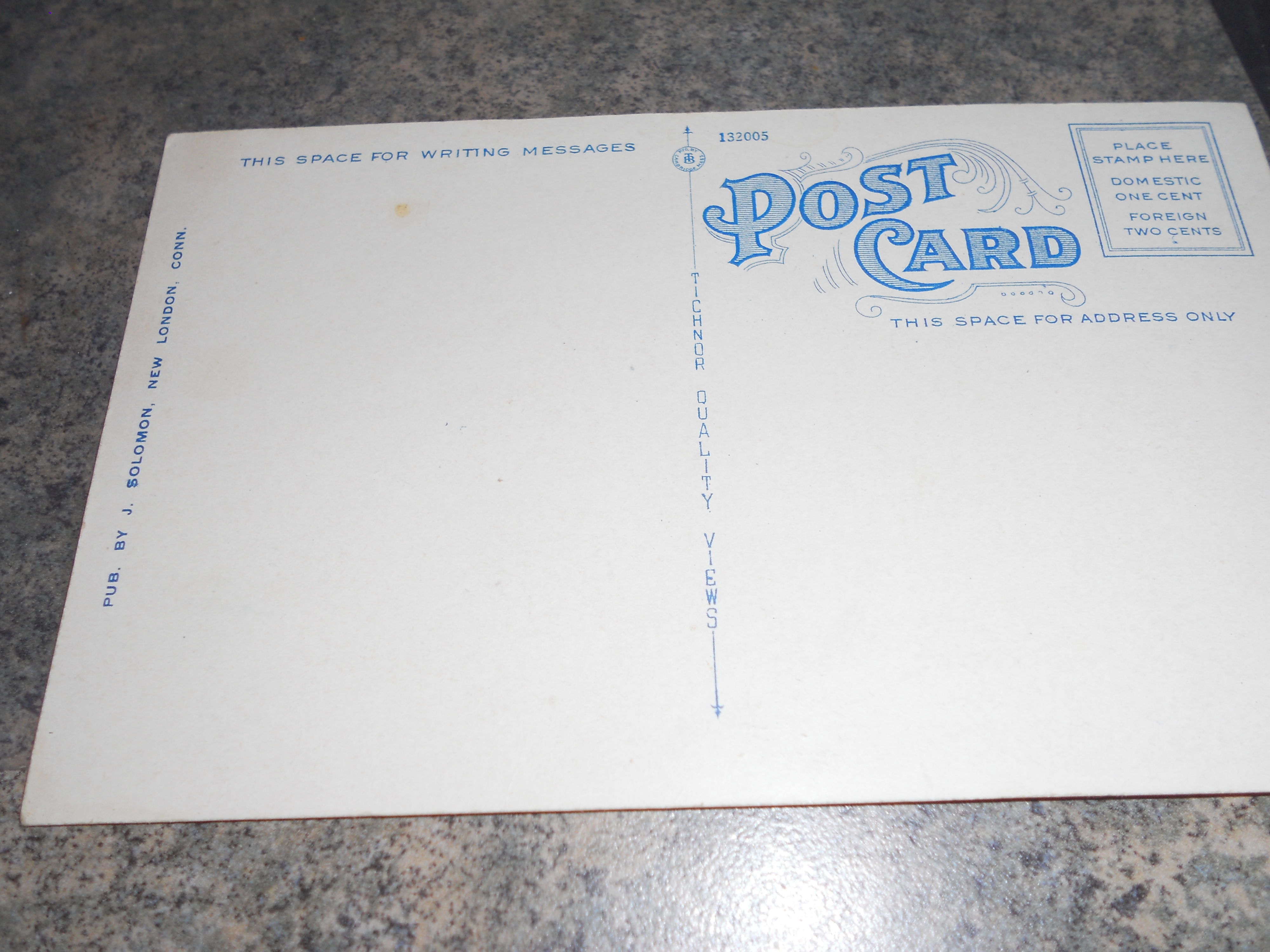 Postcard, Niantic Center School