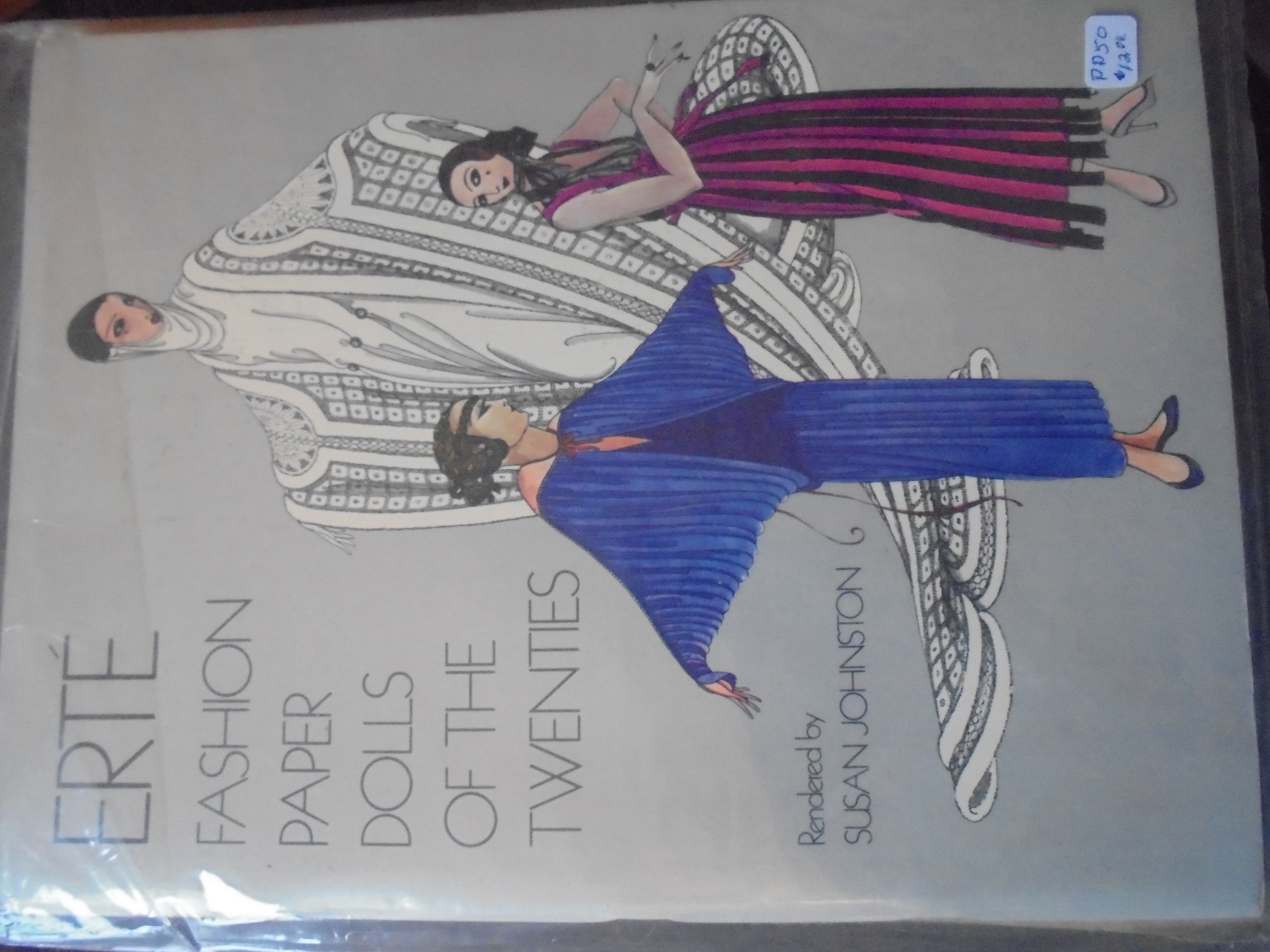 Erte' Fashion Paper Dolls Set 1978