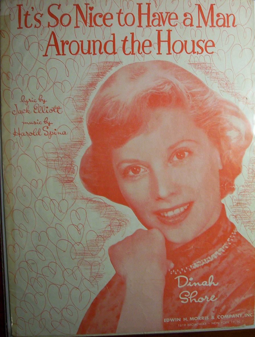 Sheet Music-It's So Nice To Have A Man Around The House