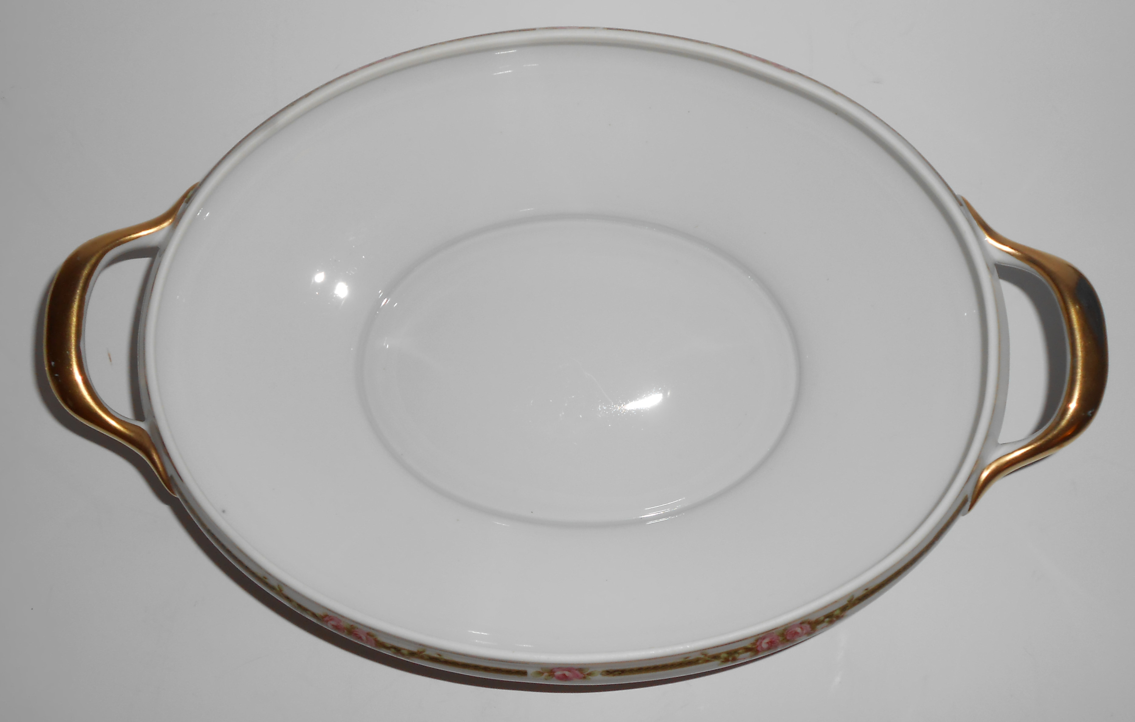 Nagoya Shokai Japan Porcelain China Roses Covered Veg