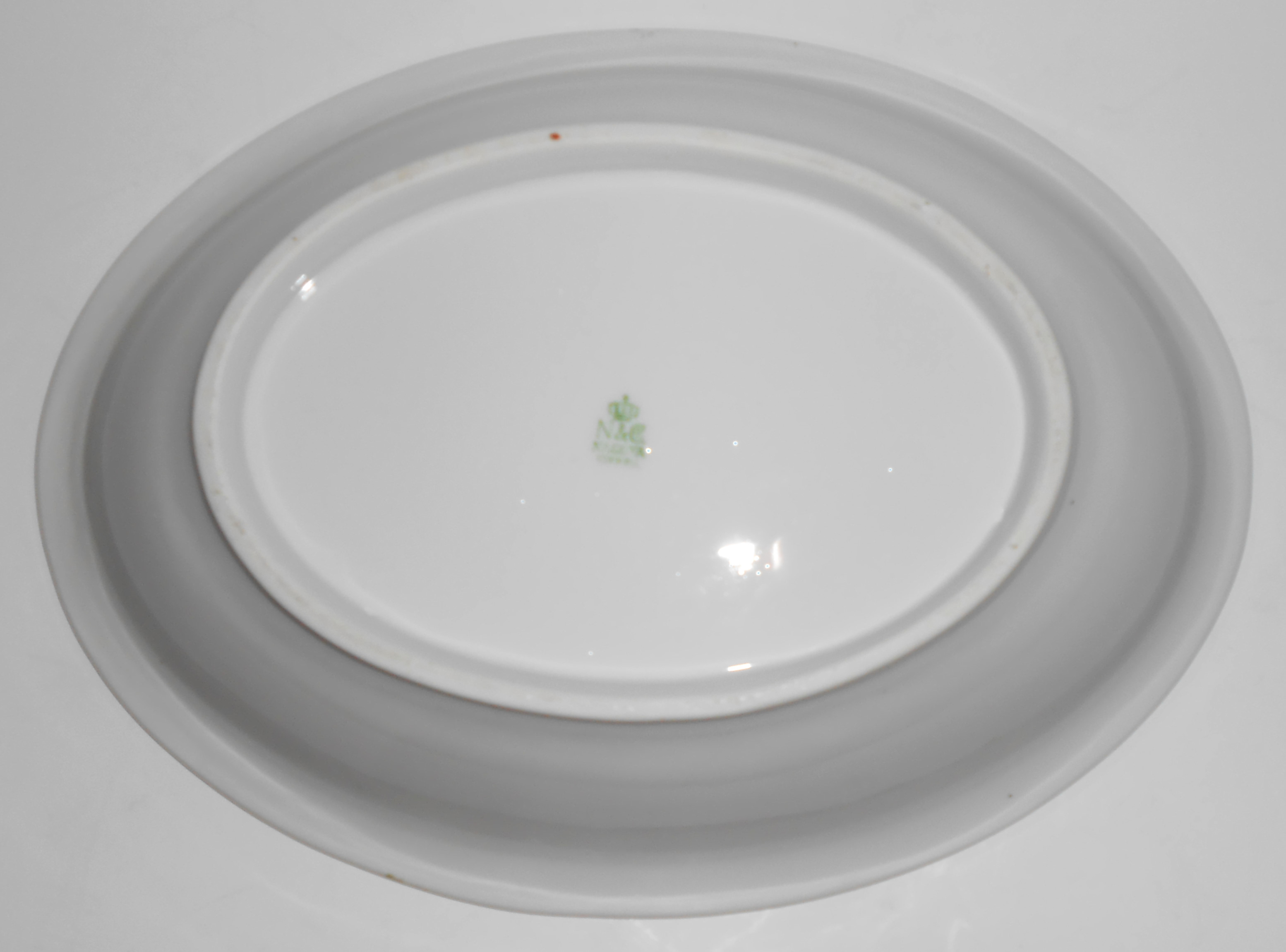 Nagoya Shokai Japan Porcelain China Roses Vegetable