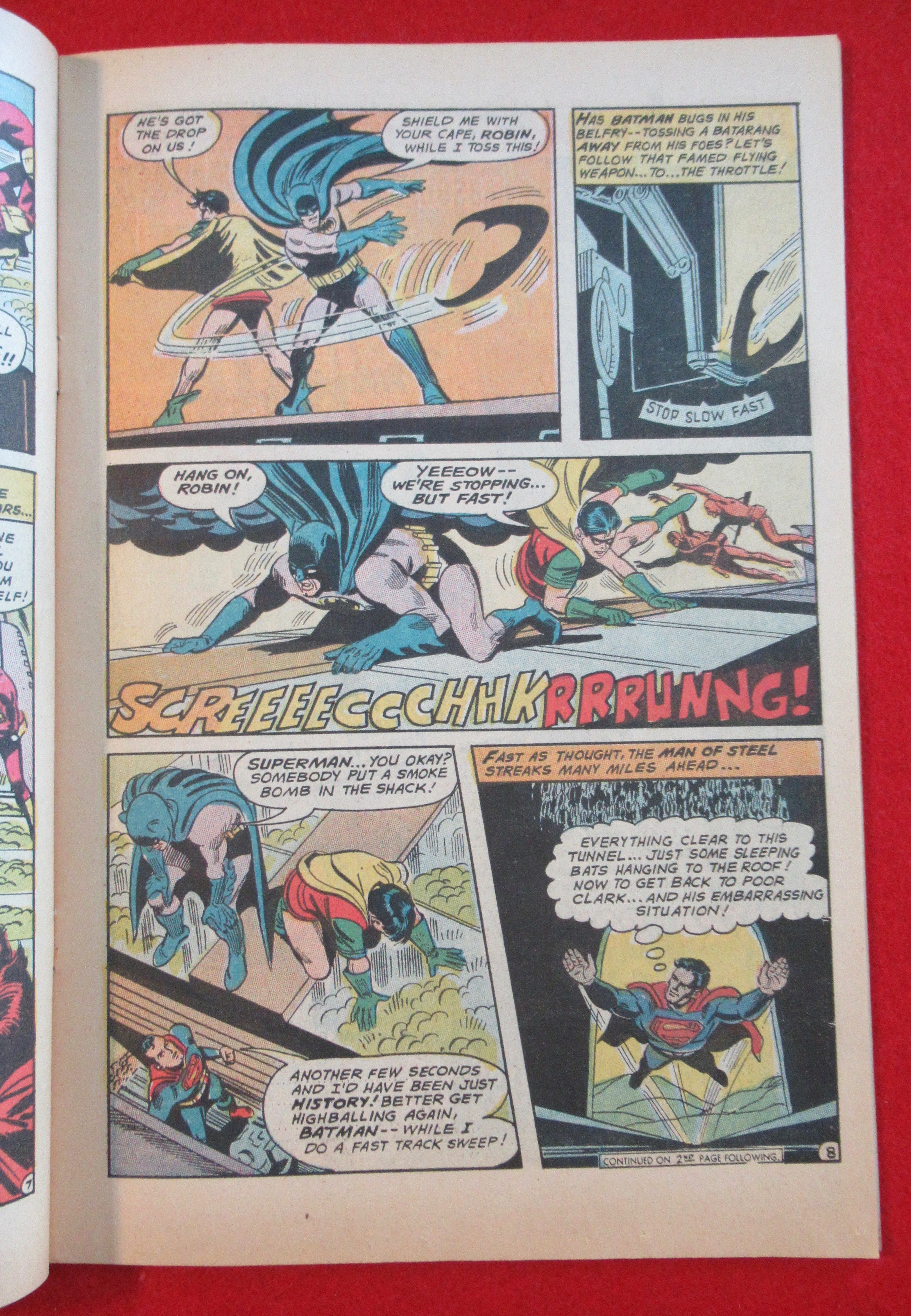 World's Finest Comic September 1970 Kryptonite Express
