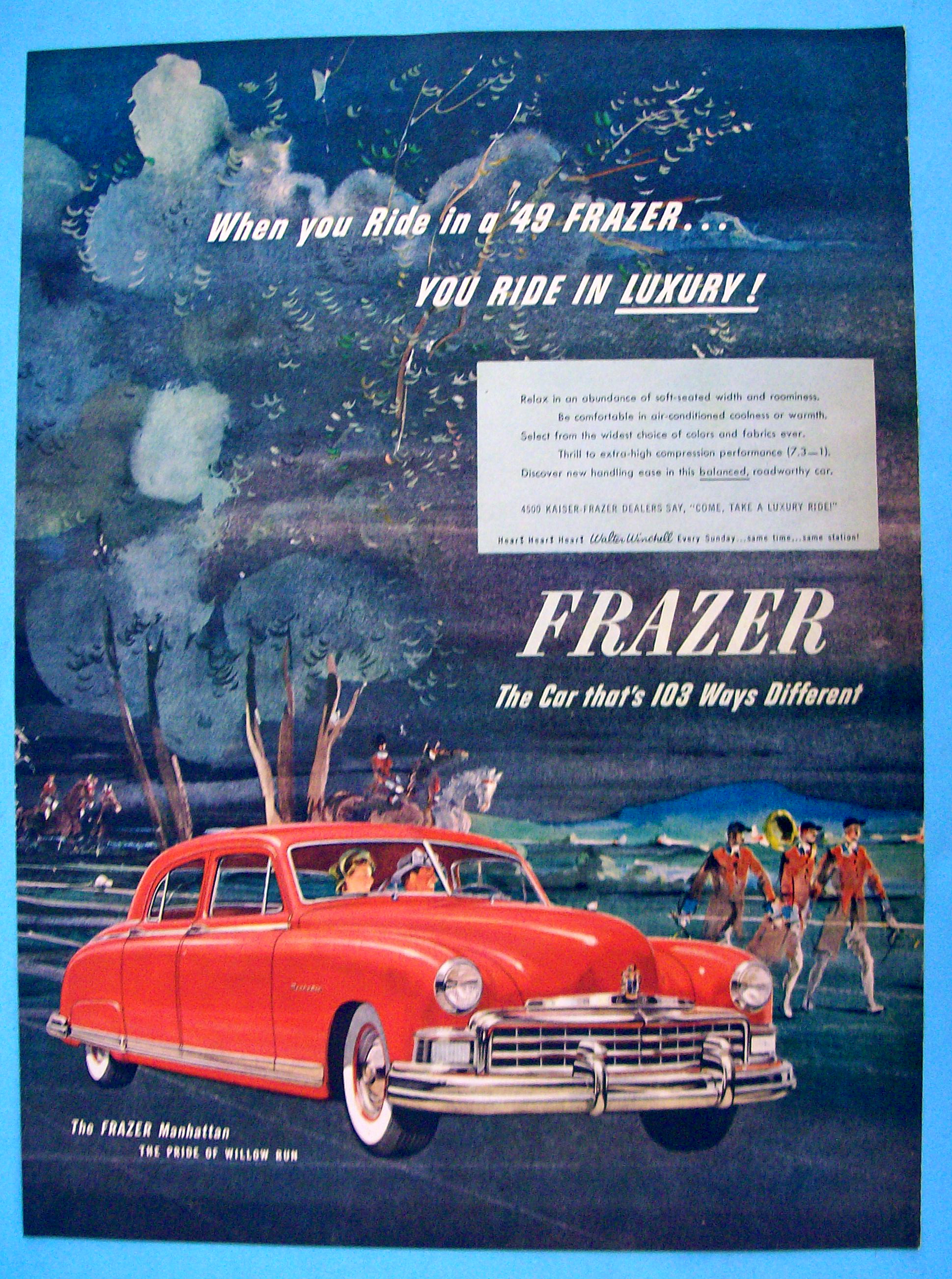 1949 Frazer Manhattan with Frazer Manhattan