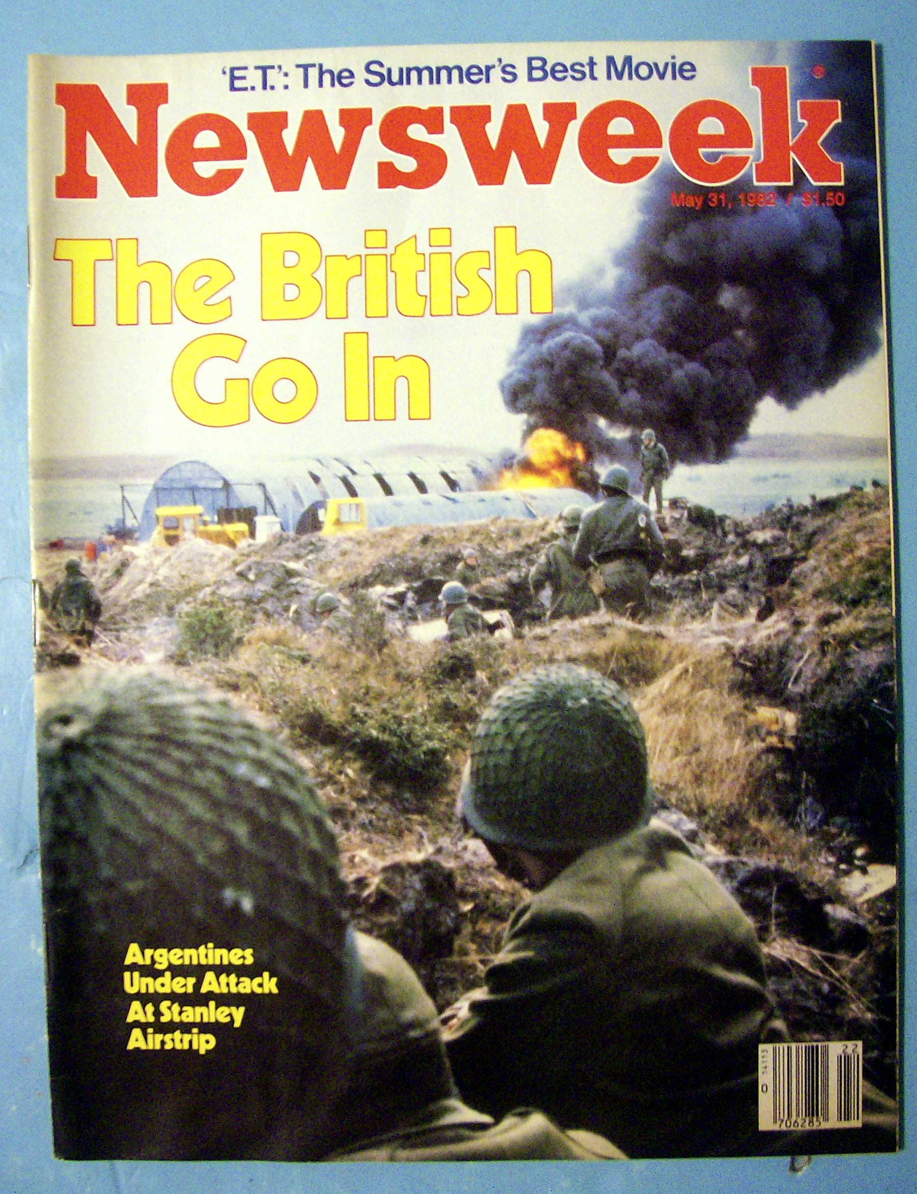 Newsweek Magazine-May 31, 1982-British Go In